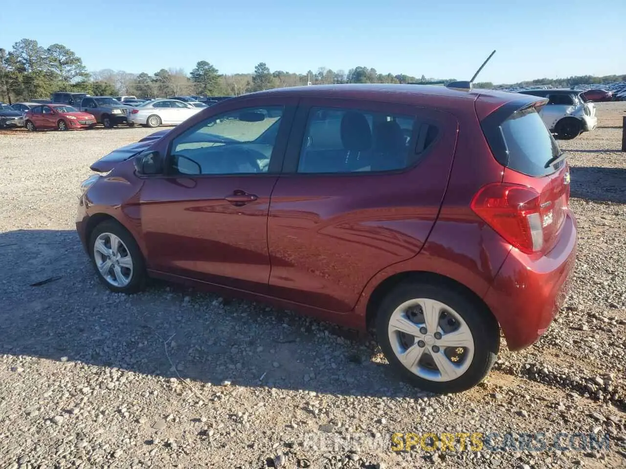 2 Photograph of a damaged car KL8CB6SA0NC026354 CHEVROLET SPARK 2022