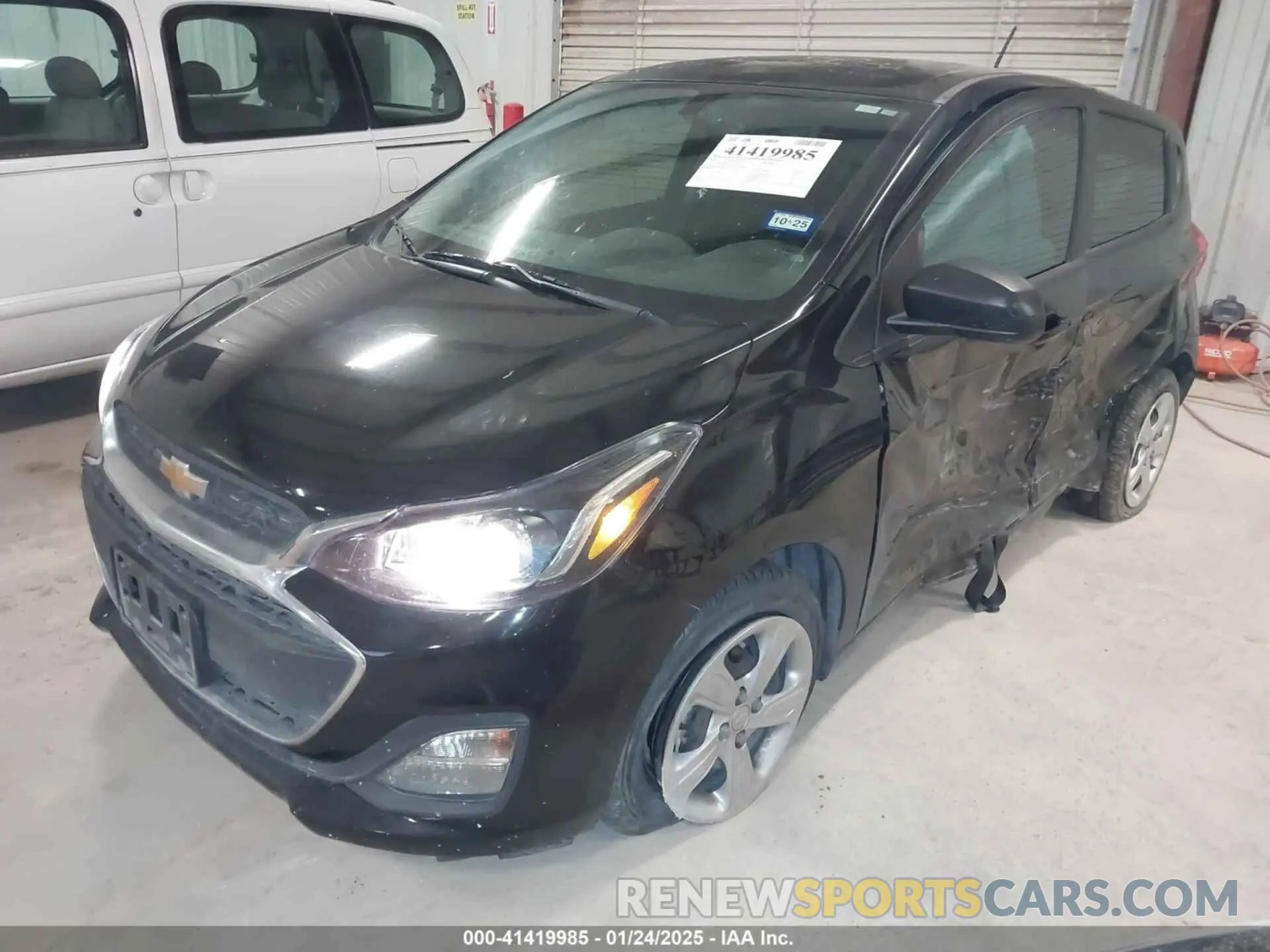 2 Photograph of a damaged car KL8CB6SA1NC025195 CHEVROLET SPARK 2022