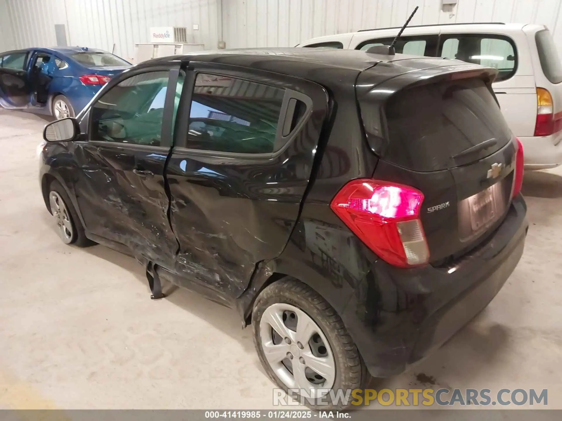 3 Photograph of a damaged car KL8CB6SA1NC025195 CHEVROLET SPARK 2022