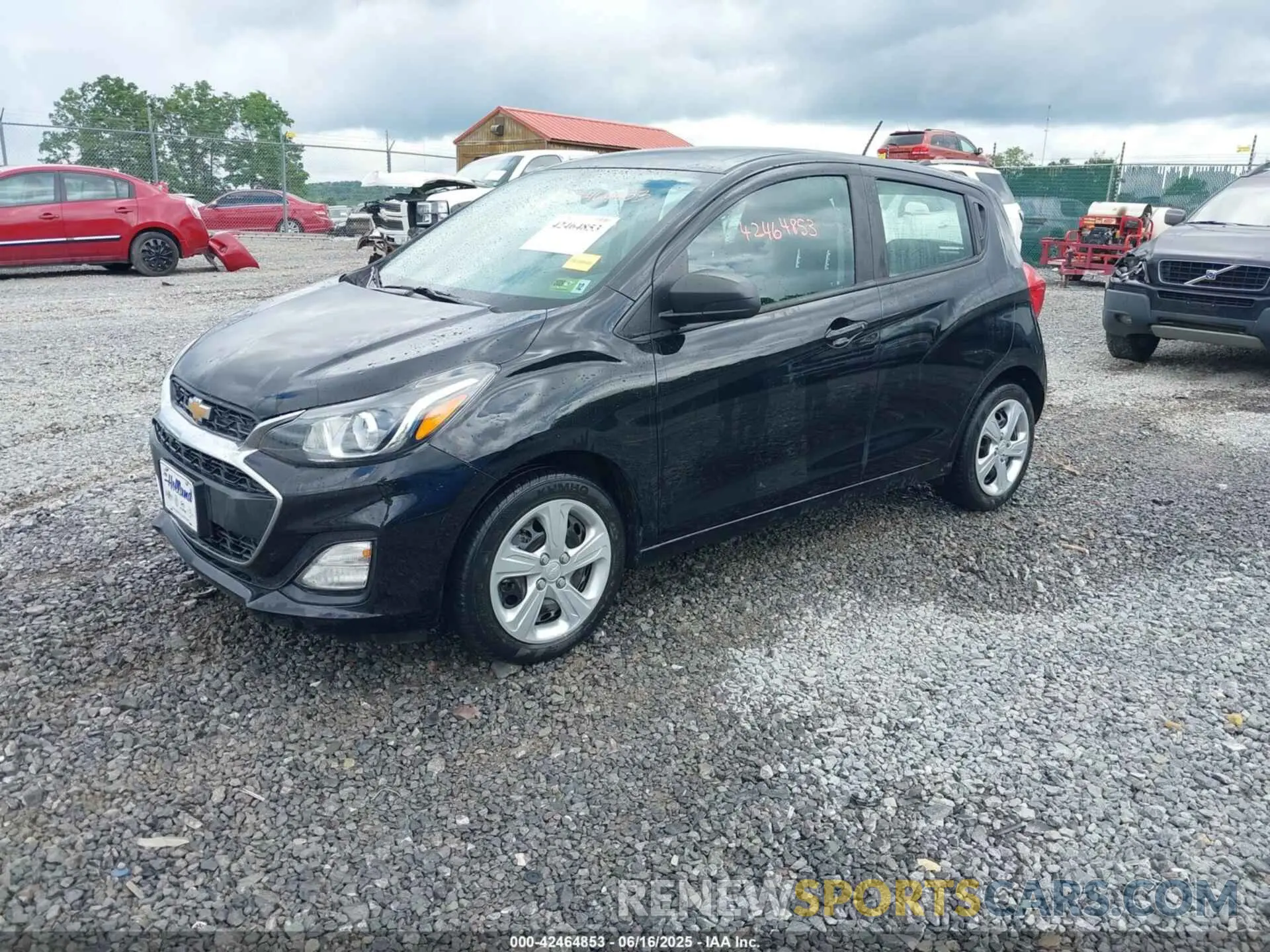 2 Photograph of a damaged car KL8CB6SA2NC035704 CHEVROLET SPARK 2022
