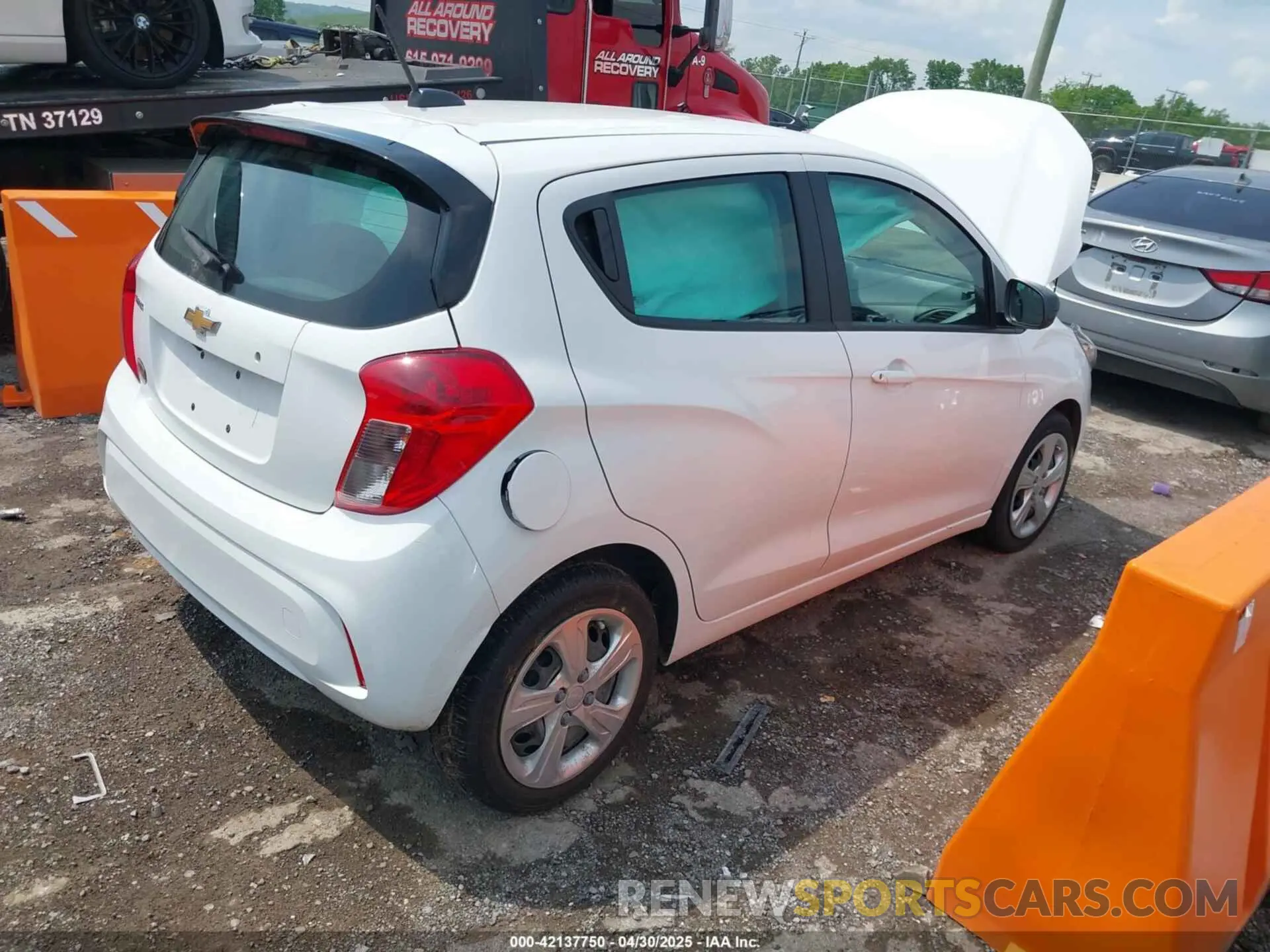 4 Photograph of a damaged car KL8CB6SA2NC036819 CHEVROLET SPARK 2022
