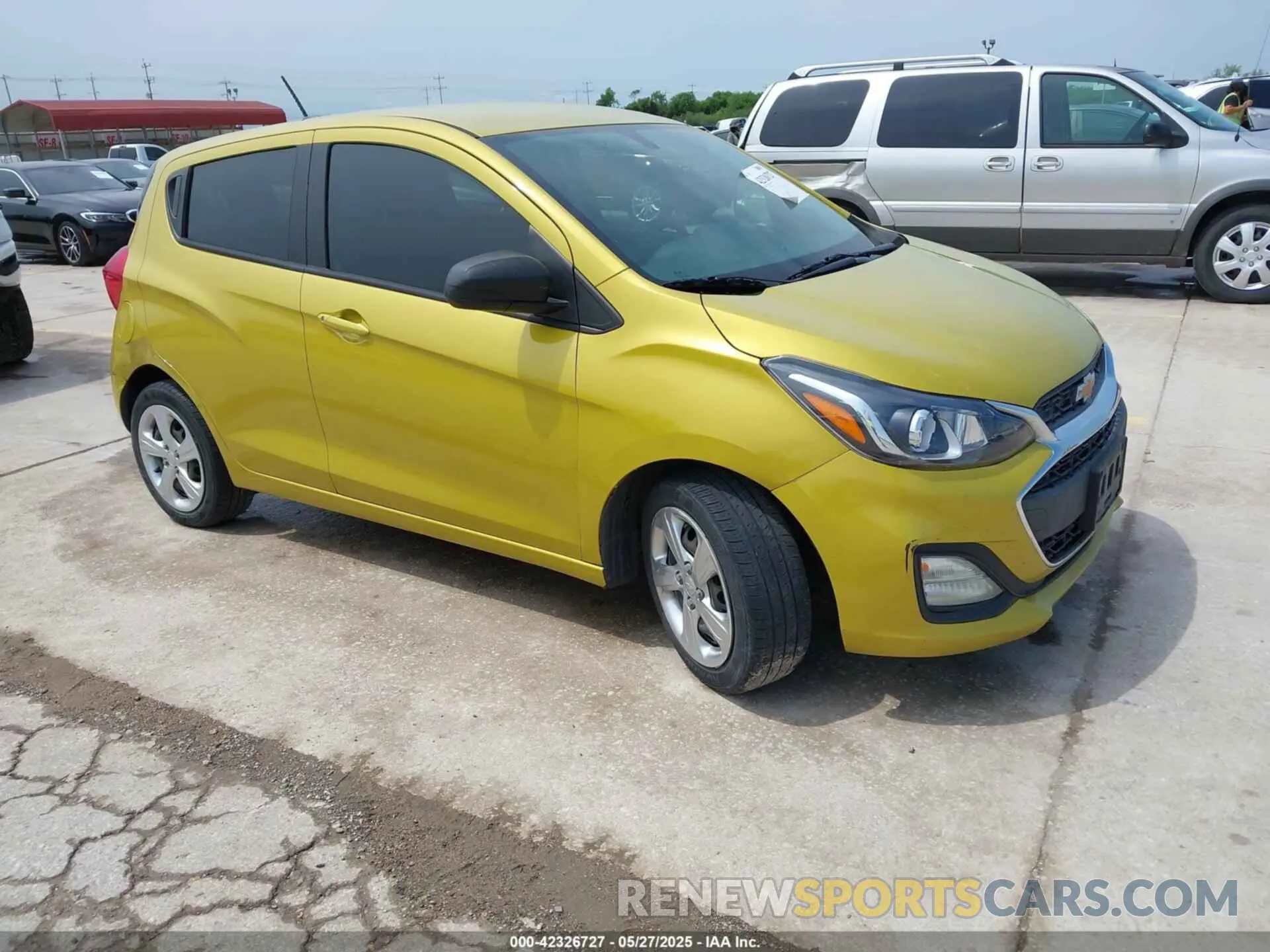 1 Photograph of a damaged car KL8CB6SA3NC011315 CHEVROLET SPARK 2022