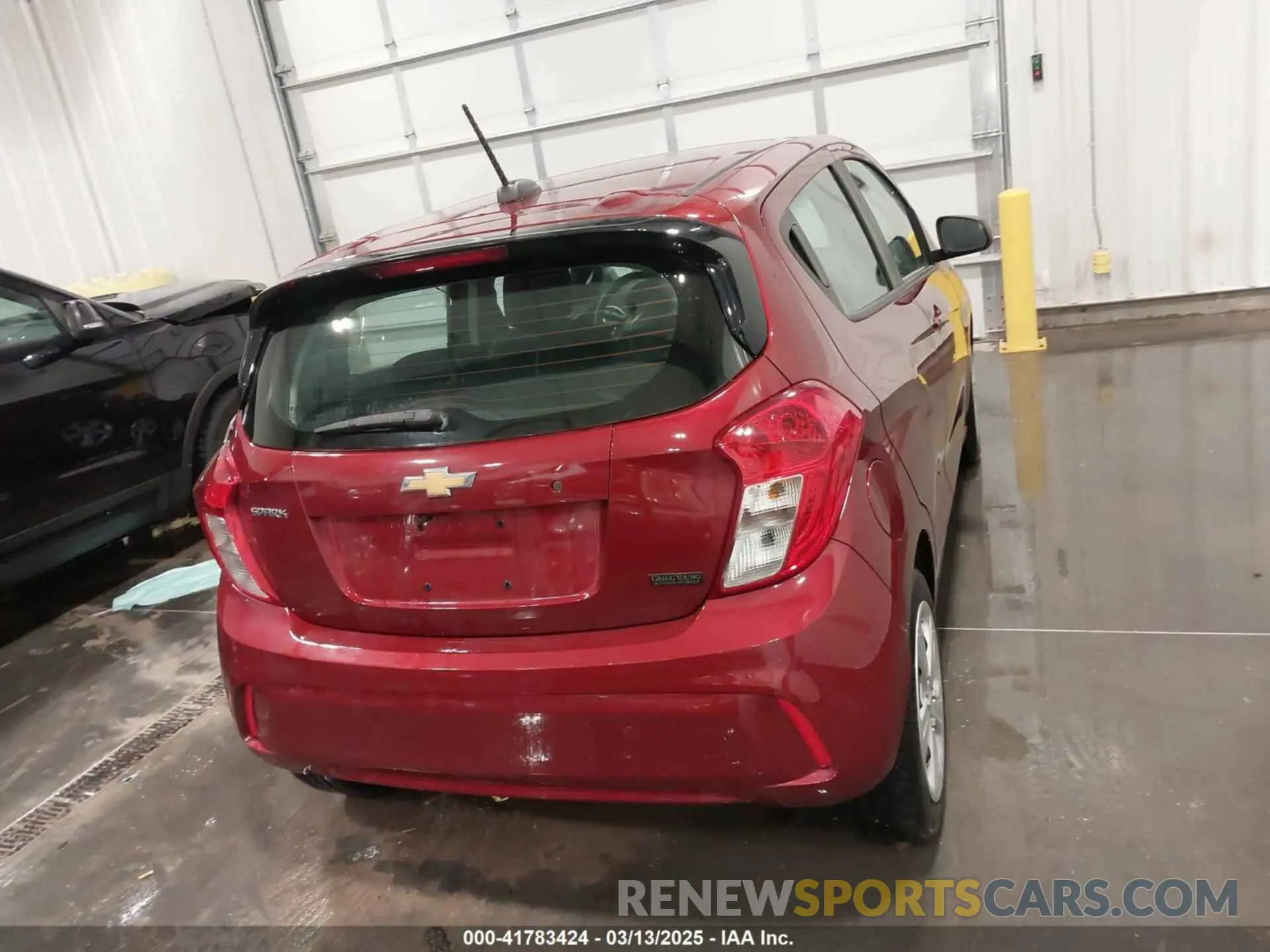 16 Photograph of a damaged car KL8CB6SA4NC025143 CHEVROLET SPARK 2022