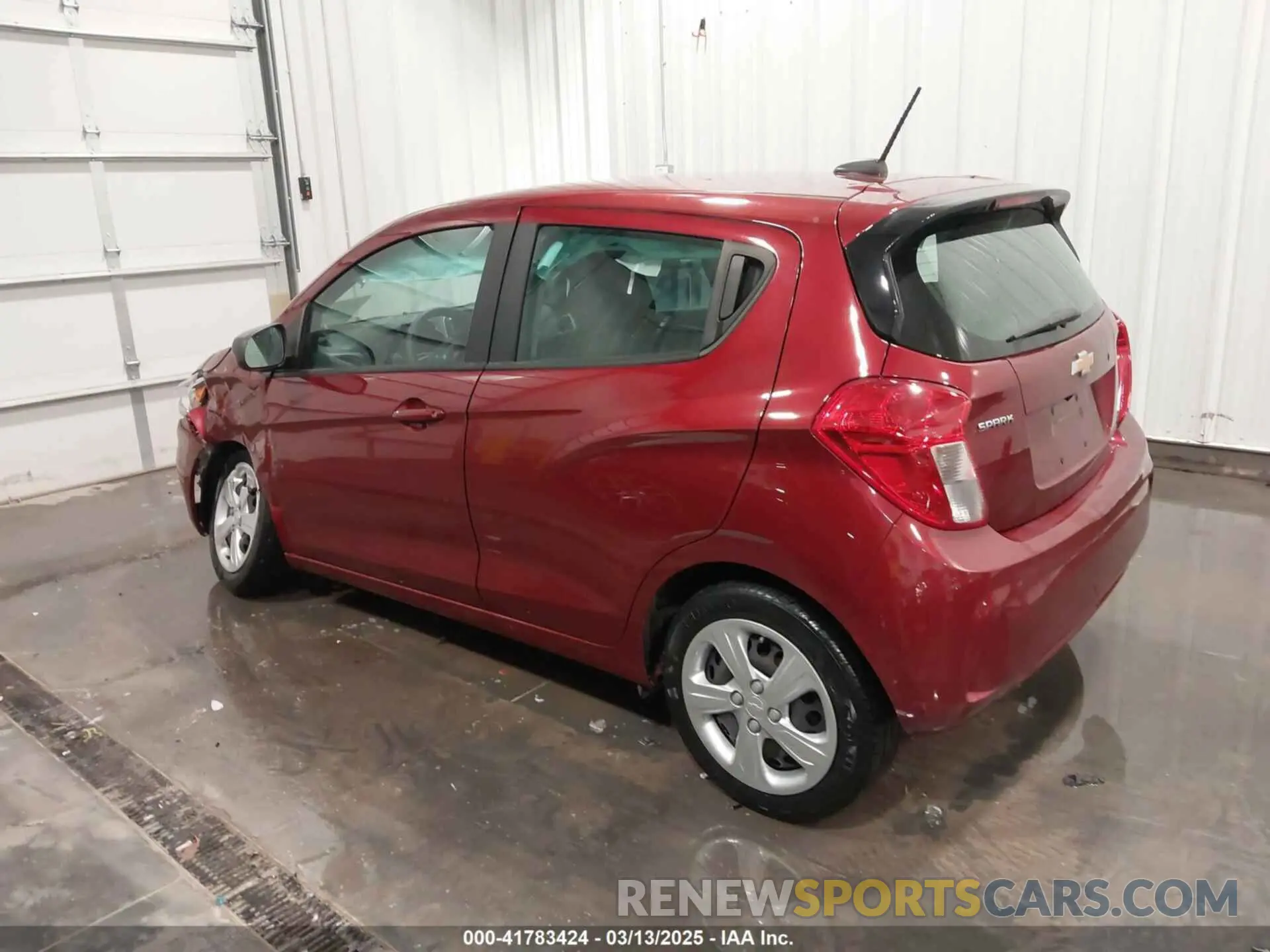 3 Photograph of a damaged car KL8CB6SA4NC025143 CHEVROLET SPARK 2022