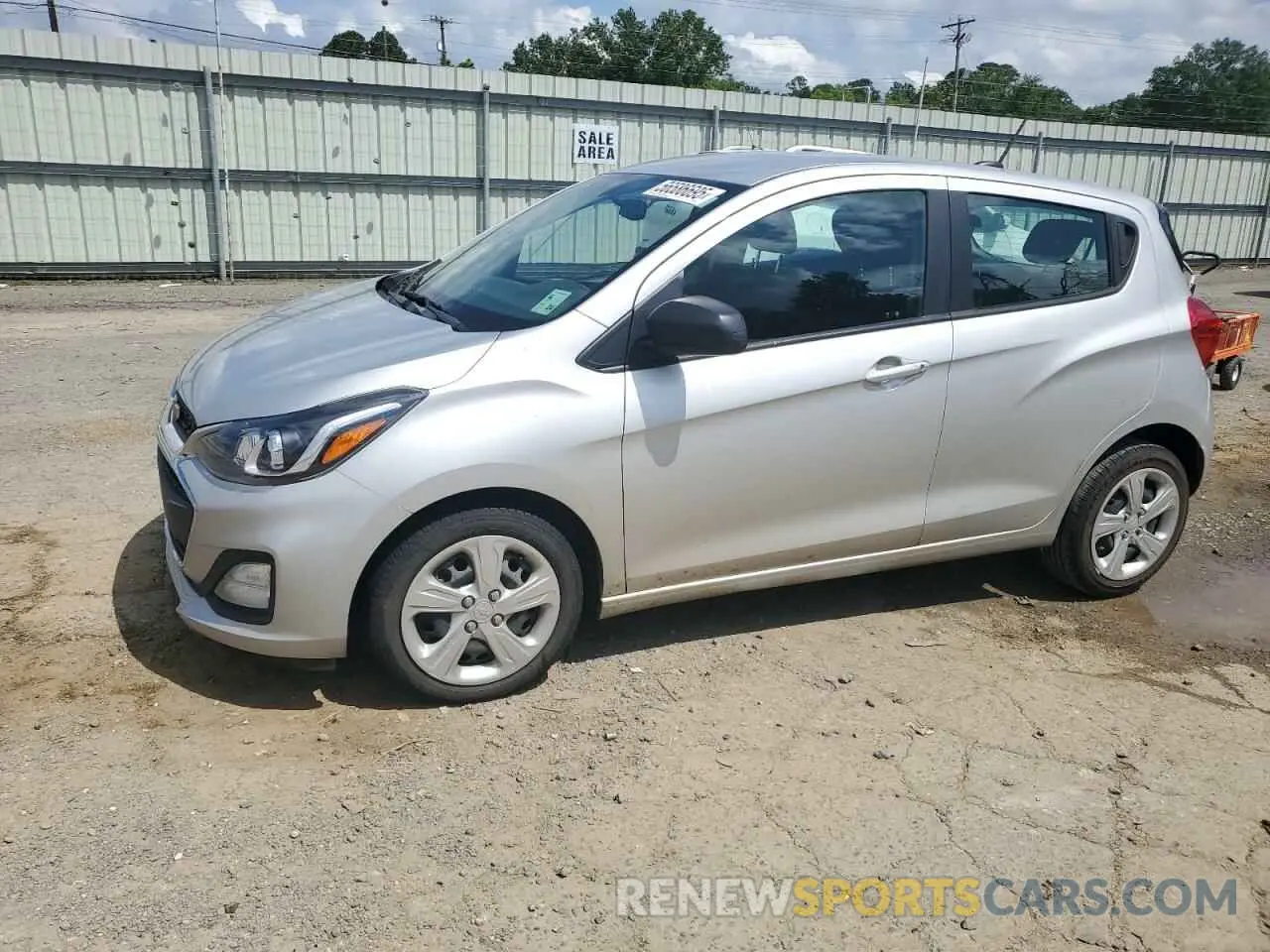 1 Photograph of a damaged car KL8CB6SA5NC035454 CHEVROLET SPARK 2022