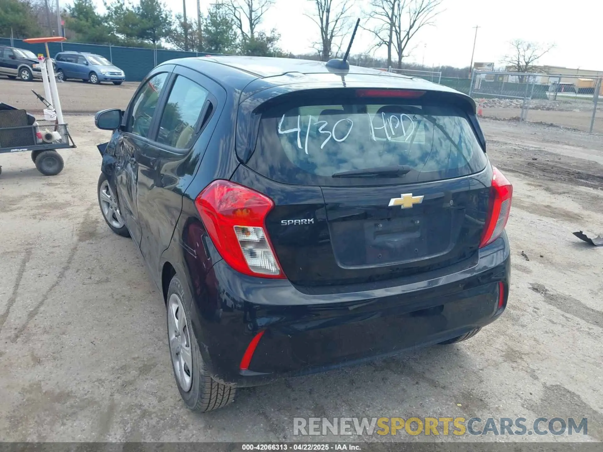 3 Photograph of a damaged car KL8CB6SA5NC042162 CHEVROLET SPARK 2022