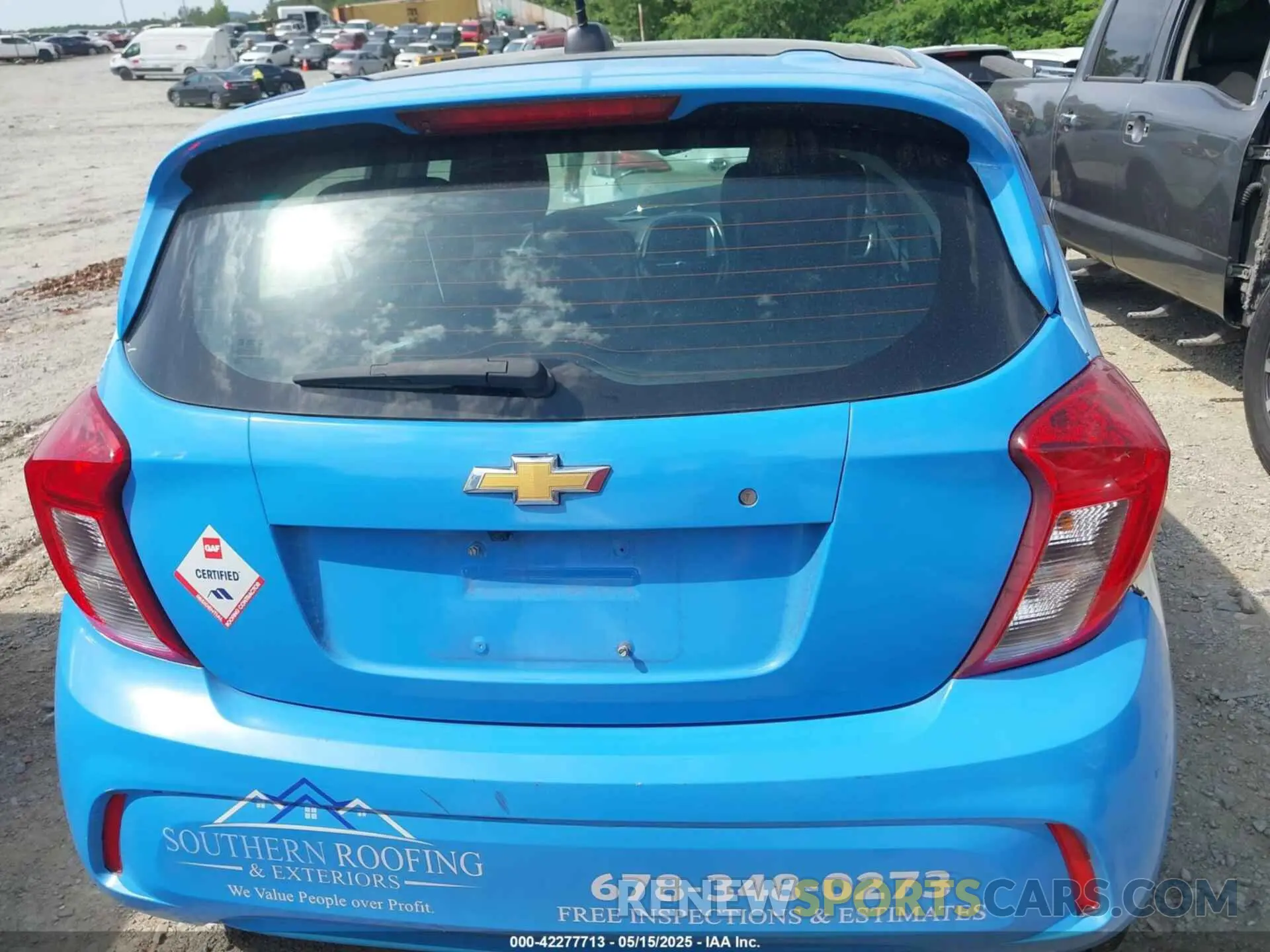 16 Photograph of a damaged car KL8CB6SA7NC035181 CHEVROLET SPARK 2022