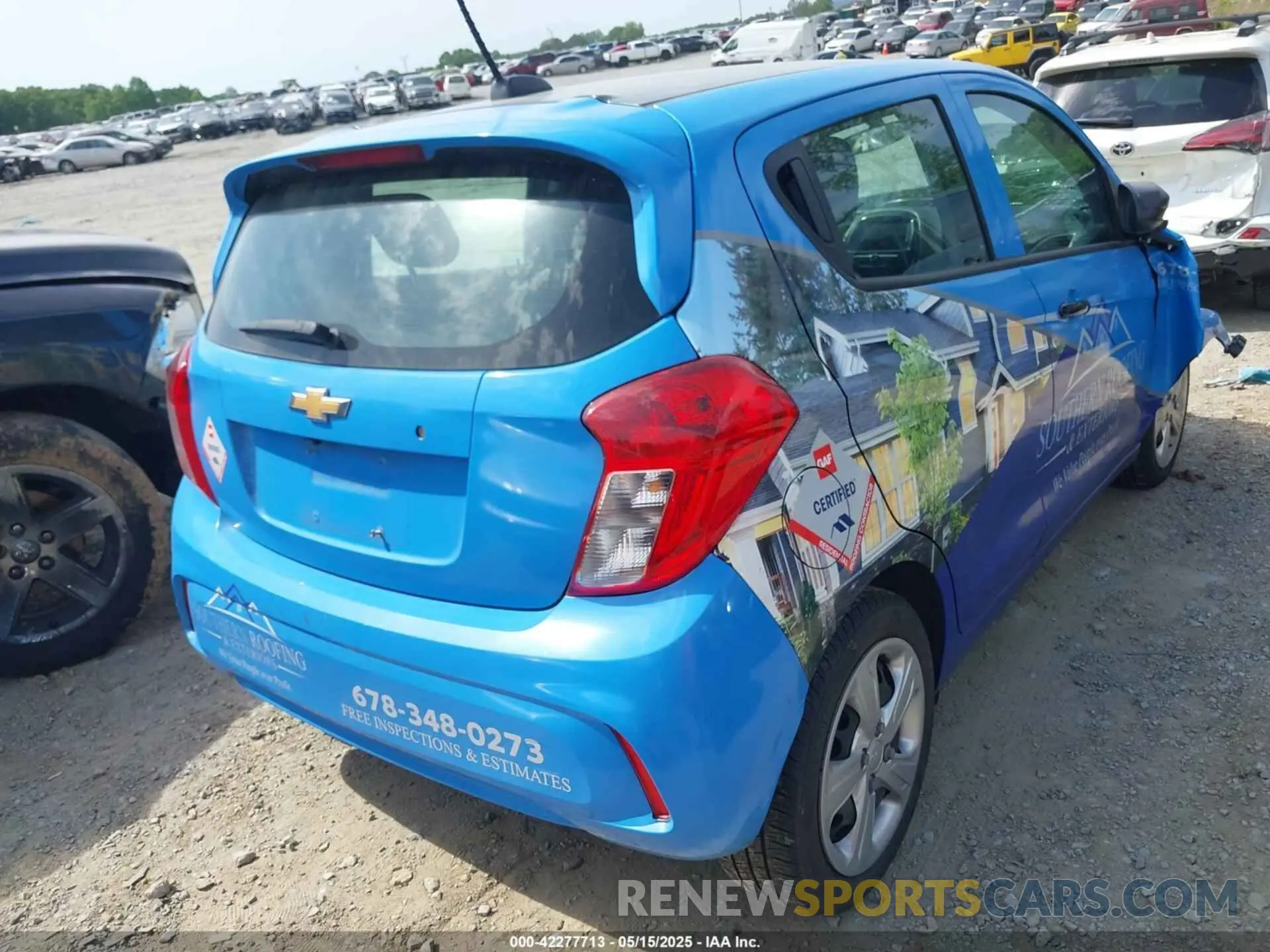 4 Photograph of a damaged car KL8CB6SA7NC035181 CHEVROLET SPARK 2022