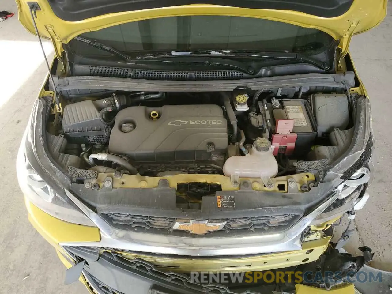 11 Photograph of a damaged car KL8CB6SA7NC037335 CHEVROLET SPARK 2022