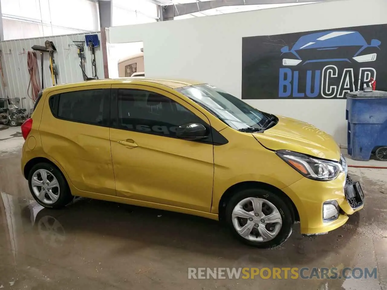 4 Photograph of a damaged car KL8CB6SA7NC037335 CHEVROLET SPARK 2022