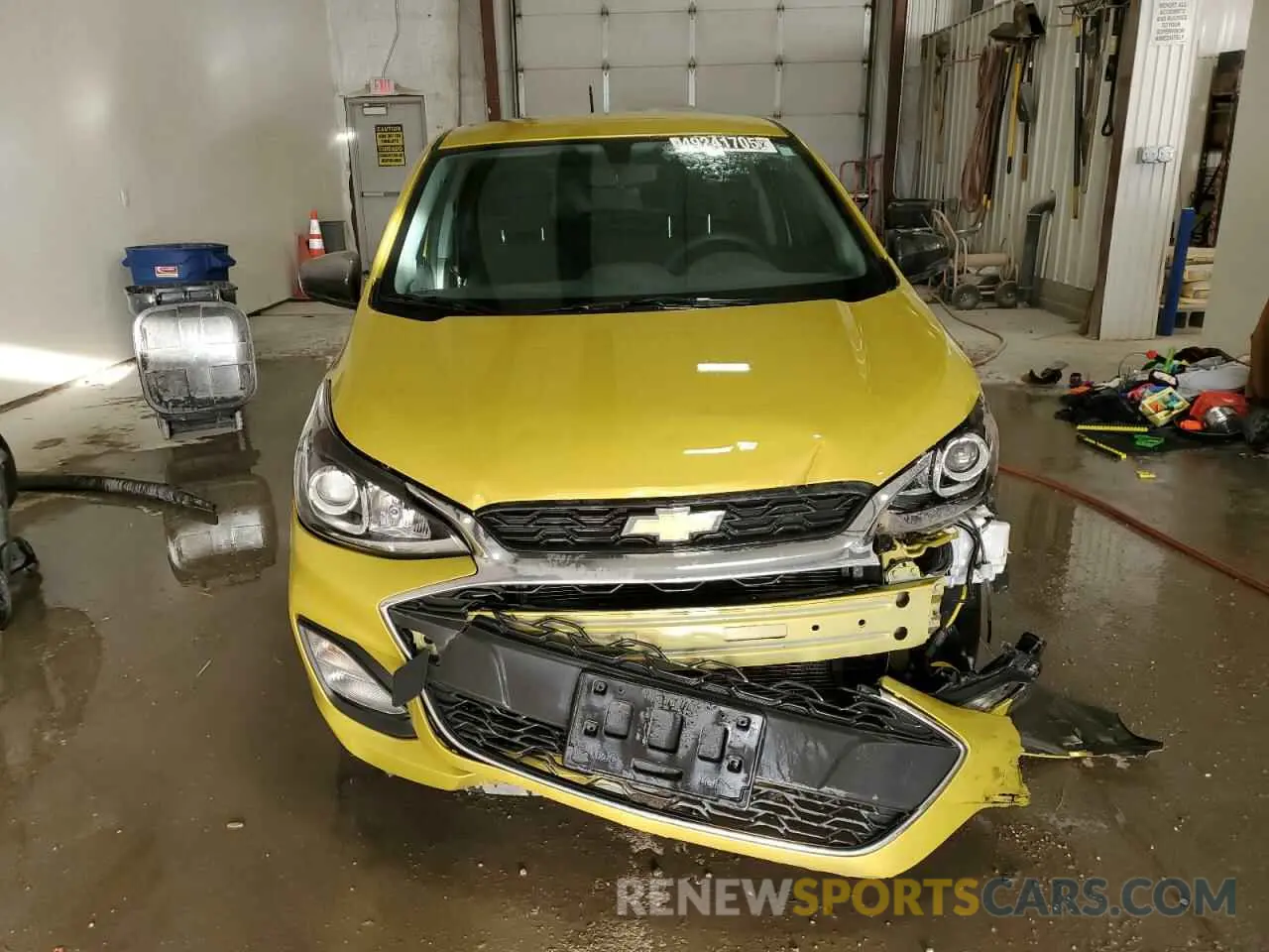 5 Photograph of a damaged car KL8CB6SA7NC037335 CHEVROLET SPARK 2022