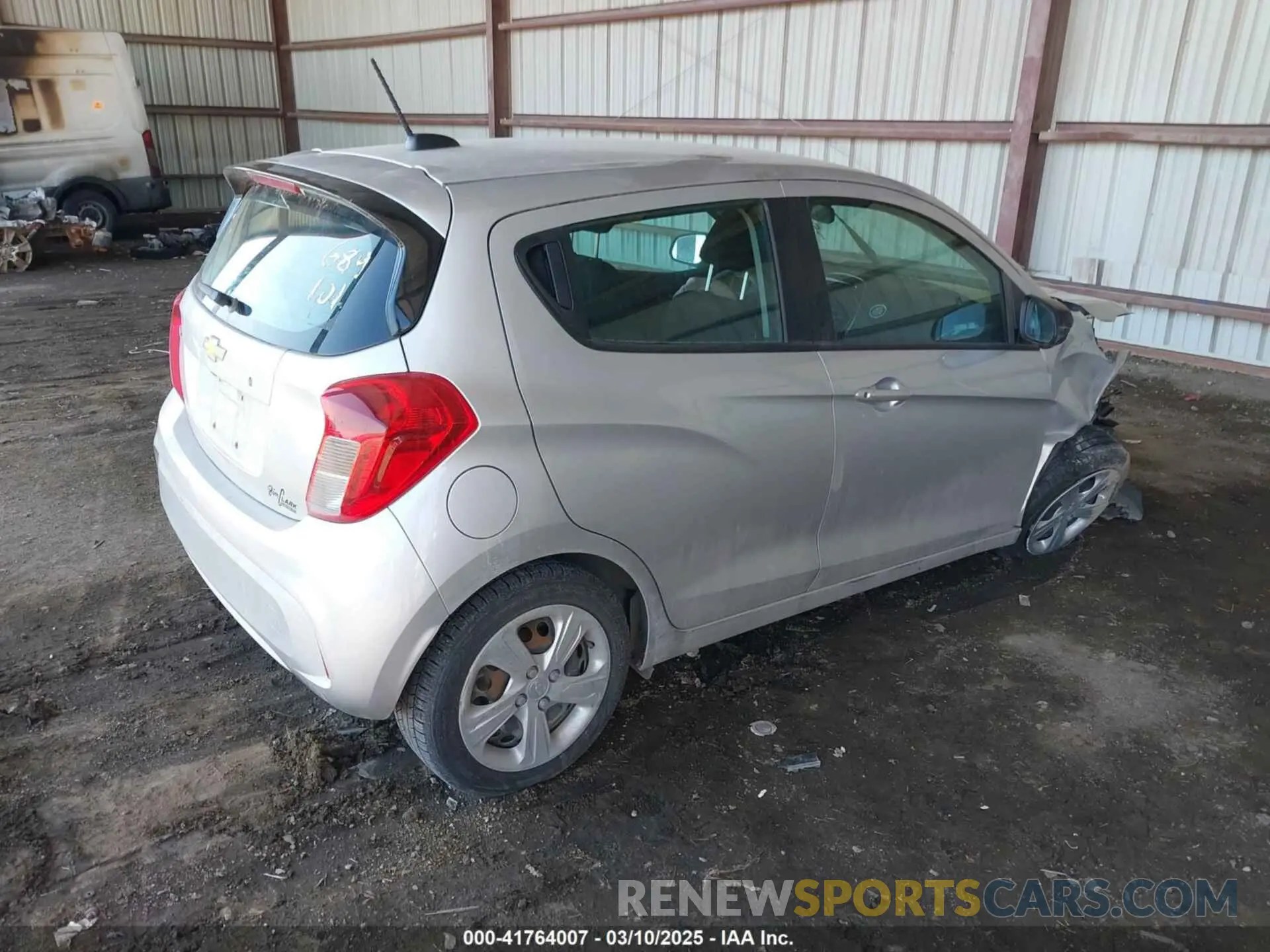 4 Photograph of a damaged car KL8CB6SA8NC029941 CHEVROLET SPARK 2022