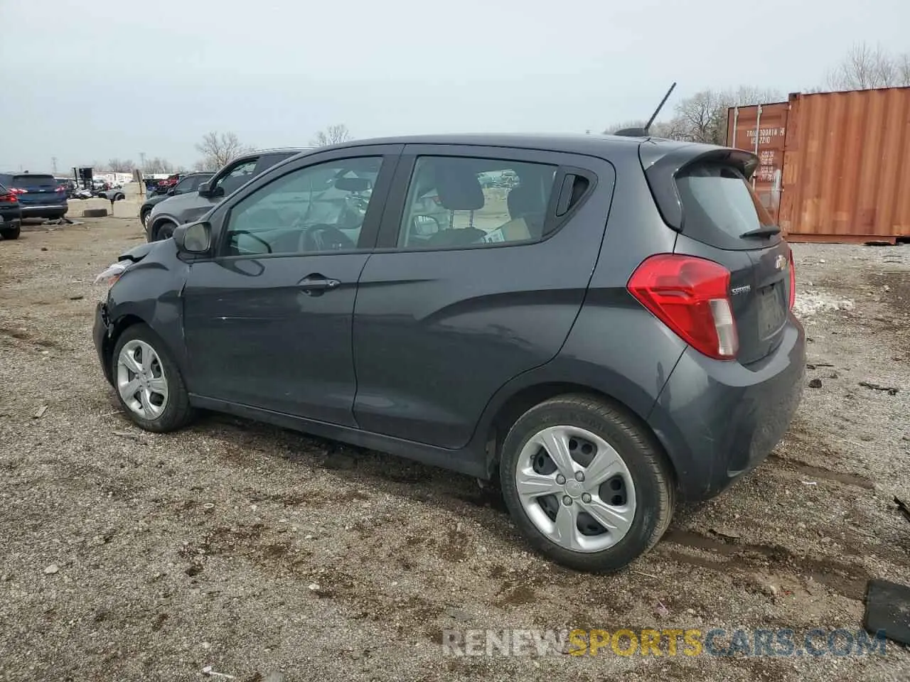 2 Photograph of a damaged car KL8CB6SA8NC036985 CHEVROLET SPARK 2022