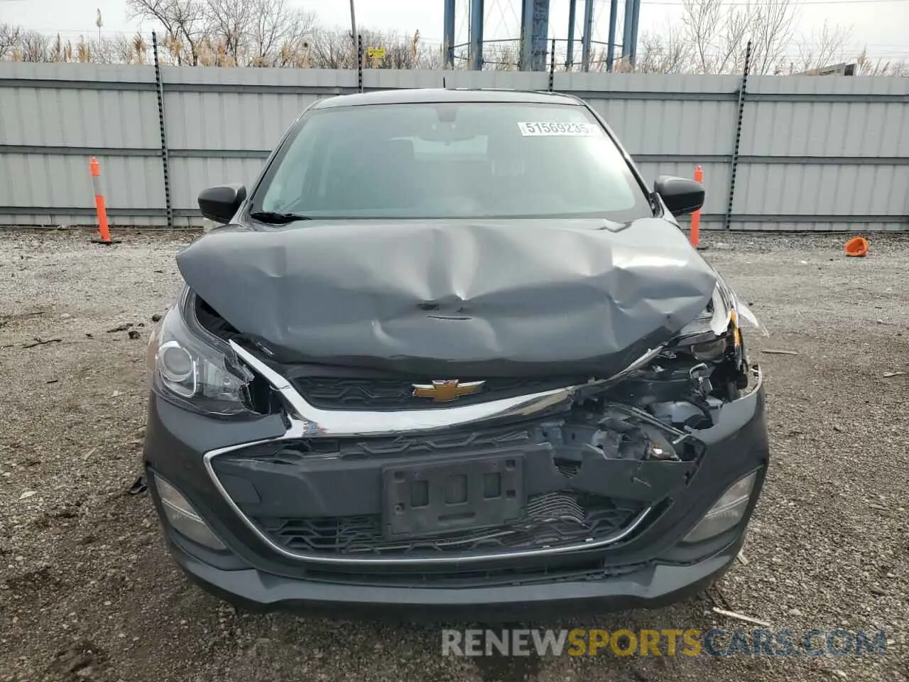 5 Photograph of a damaged car KL8CB6SA8NC036985 CHEVROLET SPARK 2022