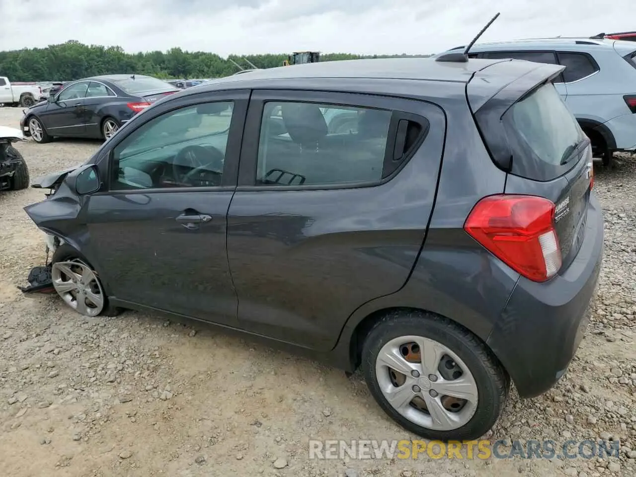 2 Photograph of a damaged car KL8CB6SA9NC006233 CHEVROLET SPARK 2022