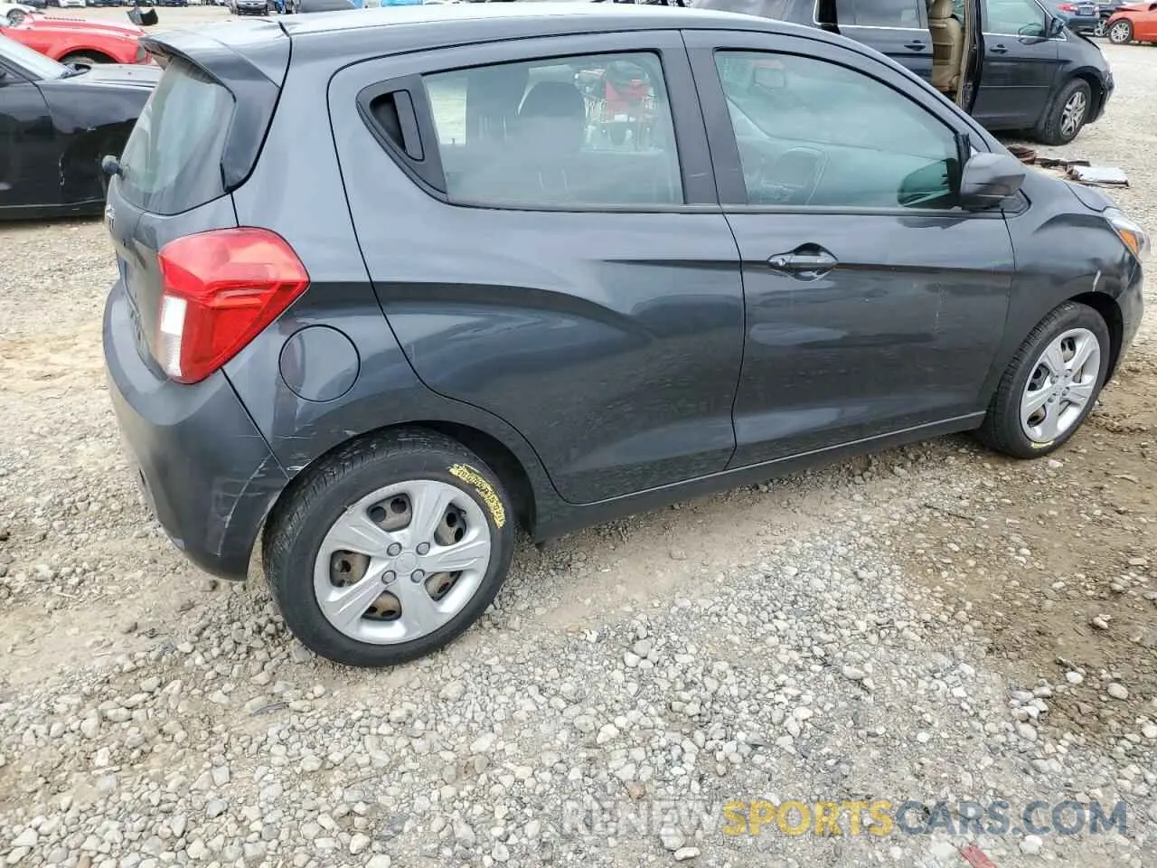 3 Photograph of a damaged car KL8CB6SA9NC006233 CHEVROLET SPARK 2022