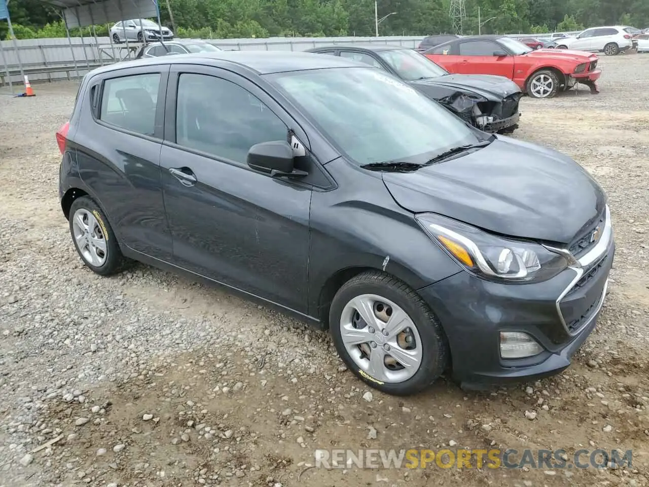 4 Photograph of a damaged car KL8CB6SA9NC006233 CHEVROLET SPARK 2022