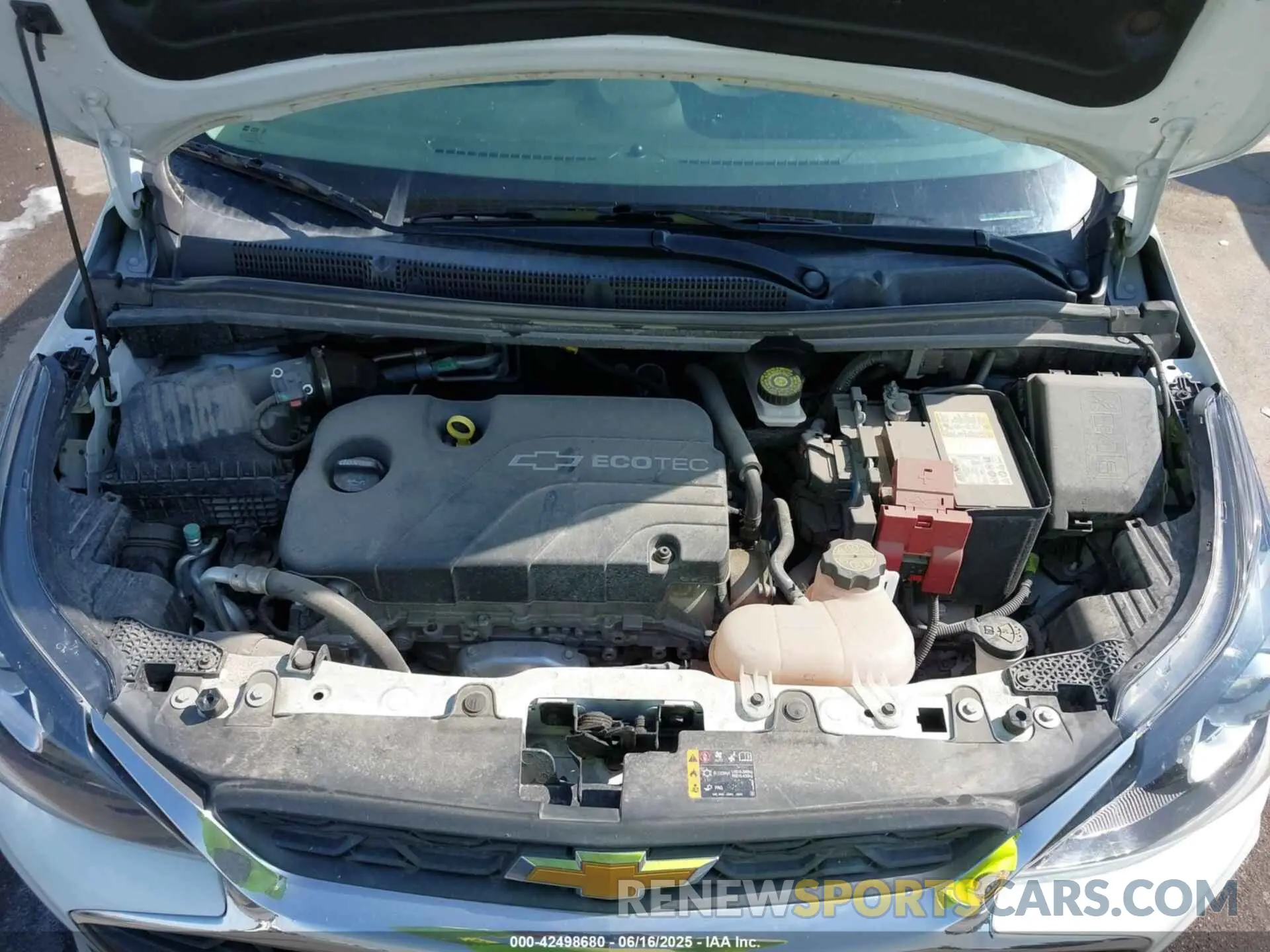 10 Photograph of a damaged car KL8CB6SA9NC013876 CHEVROLET SPARK 2022