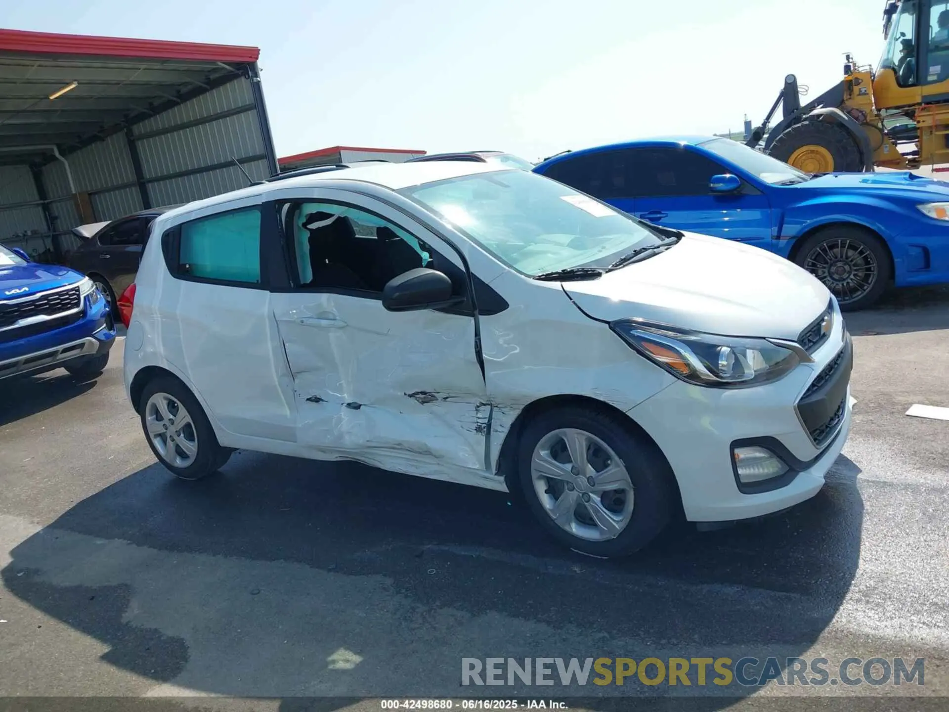 12 Photograph of a damaged car KL8CB6SA9NC013876 CHEVROLET SPARK 2022