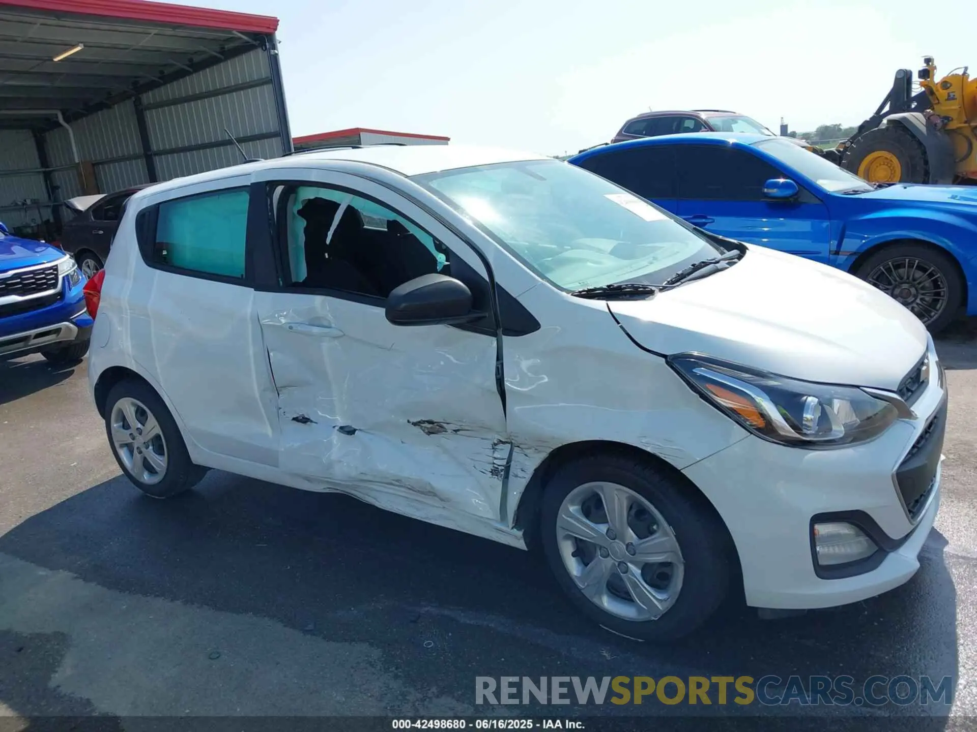 6 Photograph of a damaged car KL8CB6SA9NC013876 CHEVROLET SPARK 2022