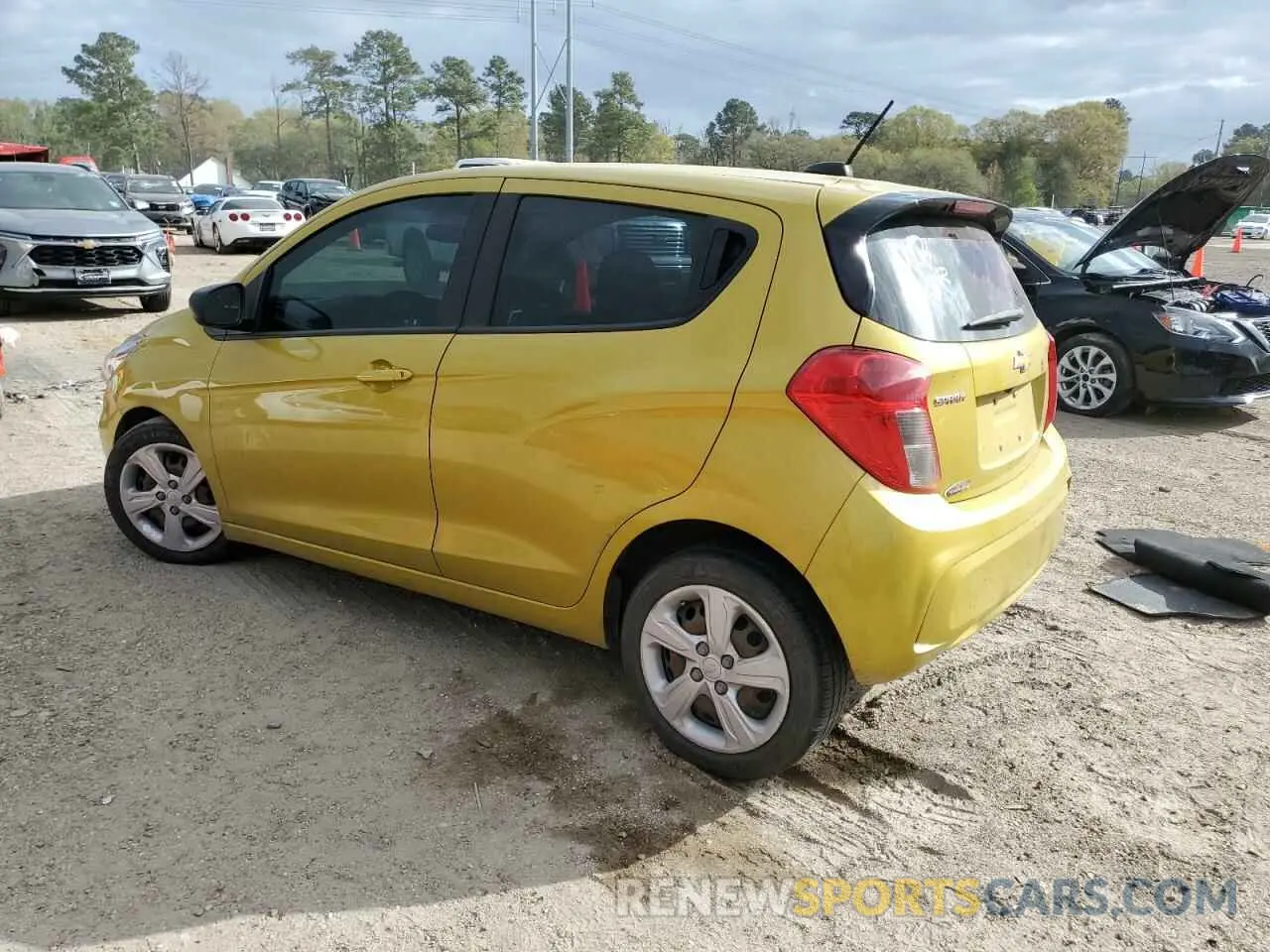 2 Photograph of a damaged car KL8CB6SAXNC035045 CHEVROLET SPARK 2022