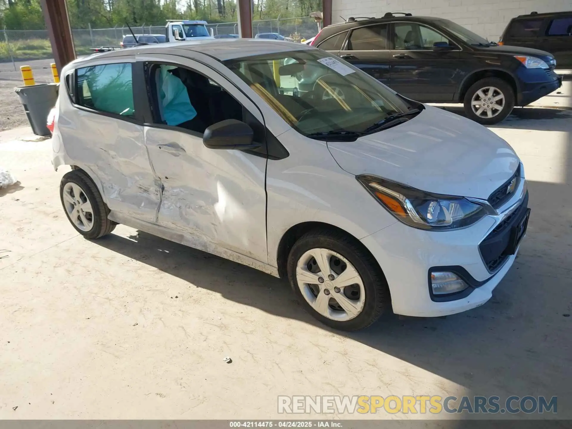 1 Photograph of a damaged car KL8CB6SAXNC035899 CHEVROLET SPARK 2022