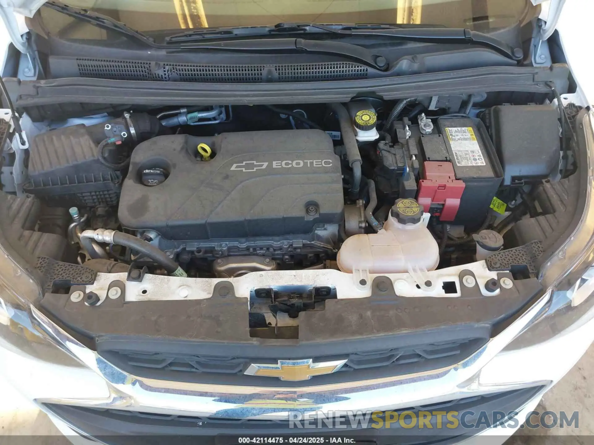 10 Photograph of a damaged car KL8CB6SAXNC035899 CHEVROLET SPARK 2022