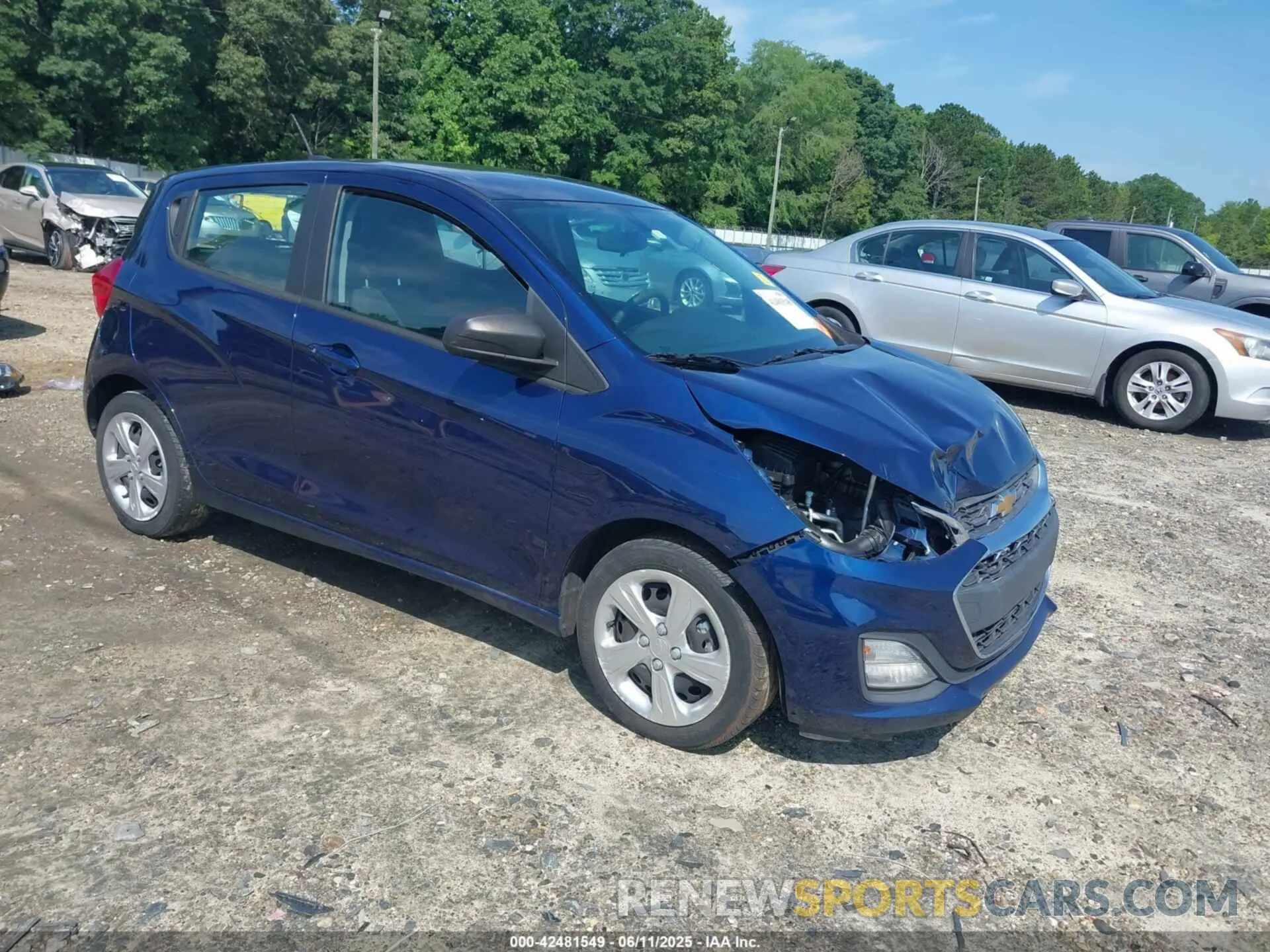 1 Photograph of a damaged car KL8CB6SAXNC037250 CHEVROLET SPARK 2022