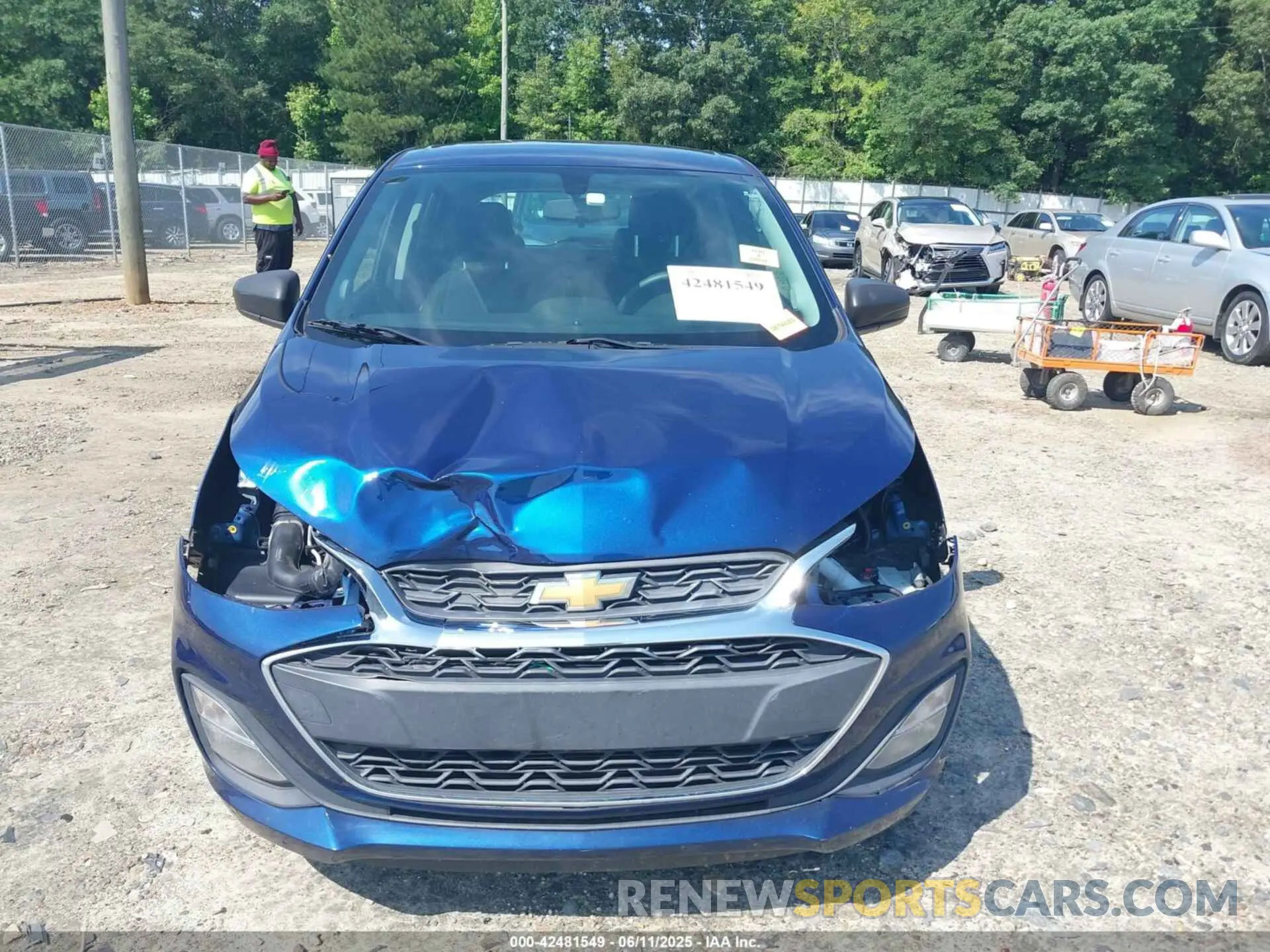 13 Photograph of a damaged car KL8CB6SAXNC037250 CHEVROLET SPARK 2022