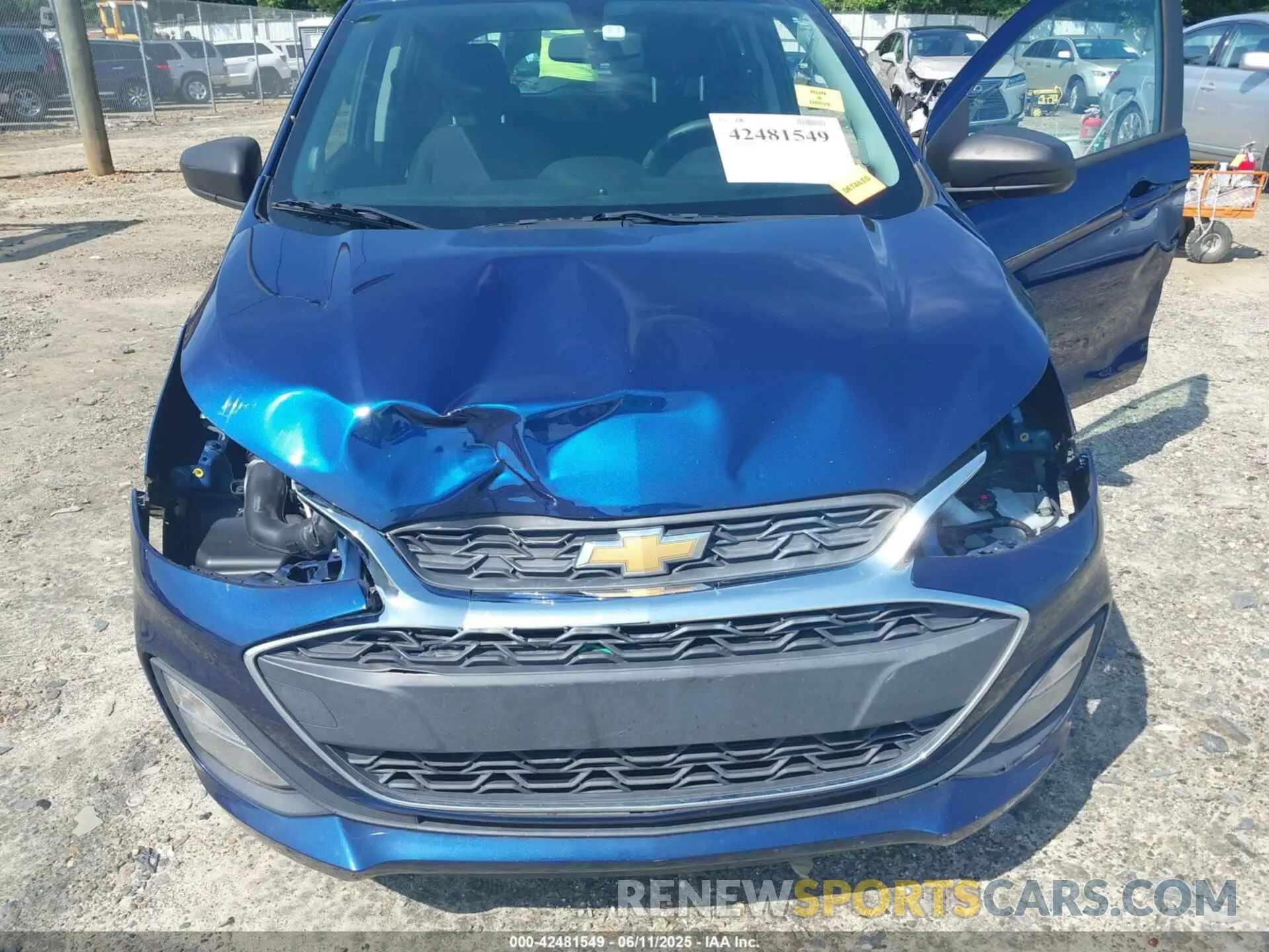 6 Photograph of a damaged car KL8CB6SAXNC037250 CHEVROLET SPARK 2022