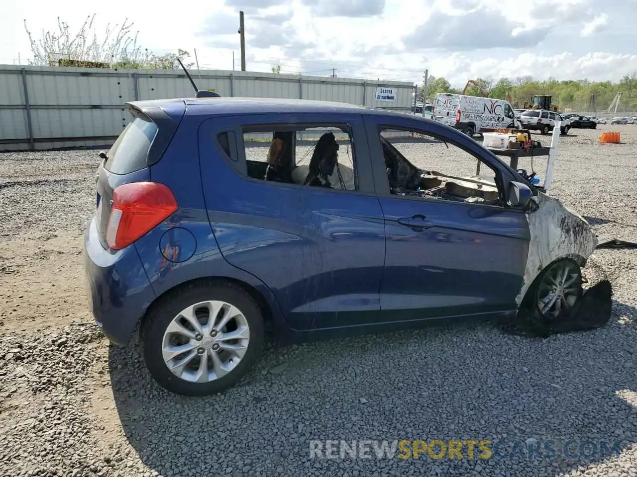 3 Photograph of a damaged car KL8CC6SAXNC024897 CHEVROLET SPARK 2022