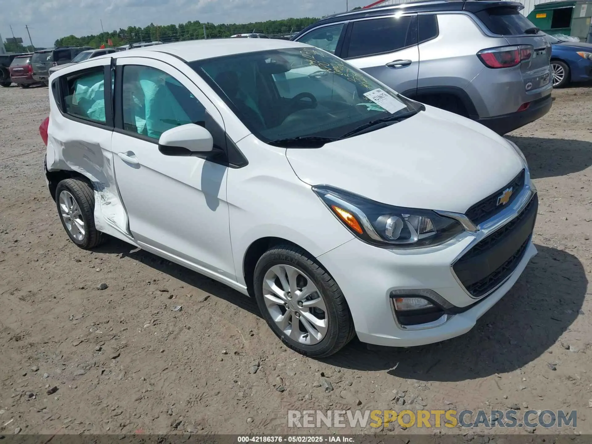 1 Photograph of a damaged car KL8CD6SA0NC011251 CHEVROLET SPARK 2022