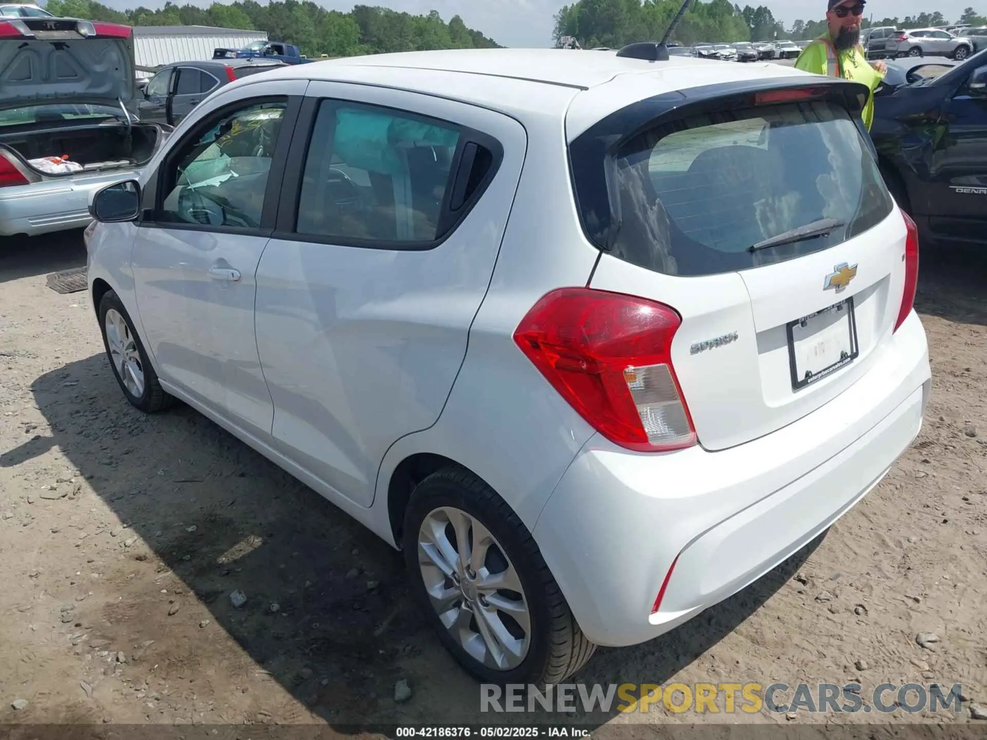3 Photograph of a damaged car KL8CD6SA0NC011251 CHEVROLET SPARK 2022