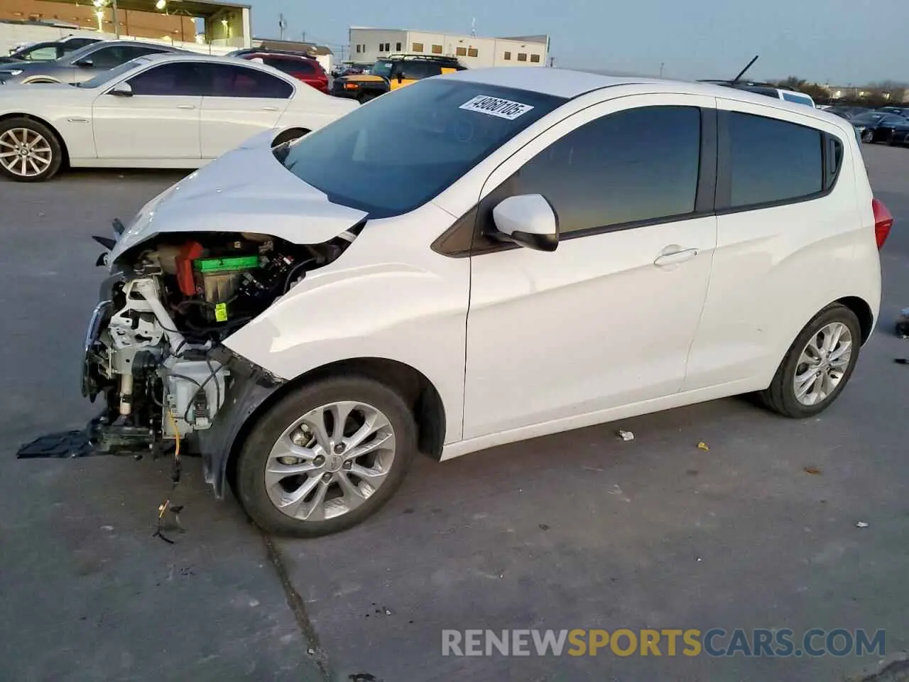 1 Photograph of a damaged car KL8CD6SA1NC005667 CHEVROLET SPARK 2022