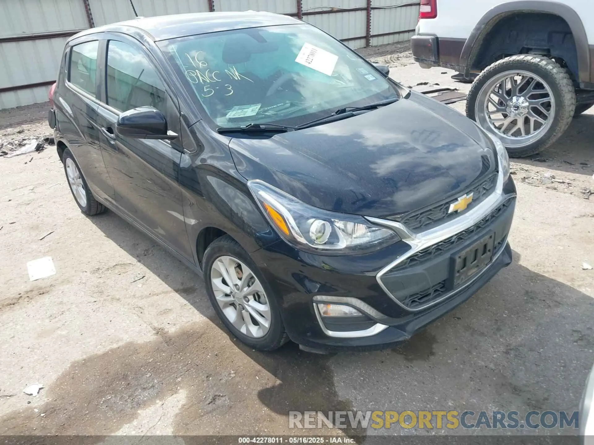 1 Photograph of a damaged car KL8CD6SA1NC018760 CHEVROLET SPARK 2022