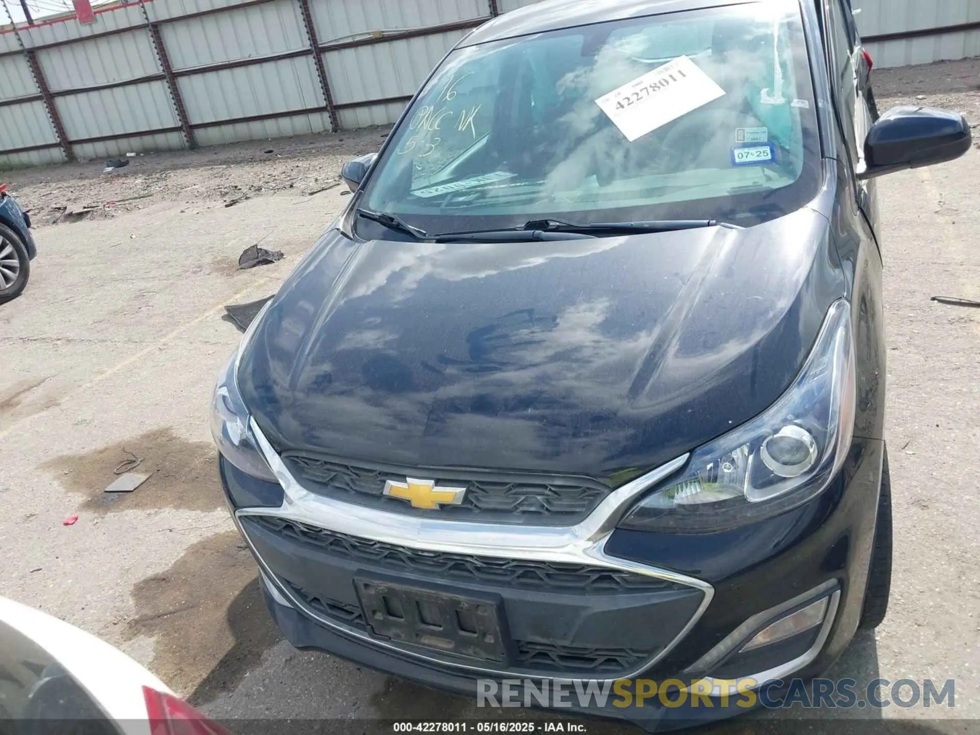 11 Photograph of a damaged car KL8CD6SA1NC018760 CHEVROLET SPARK 2022