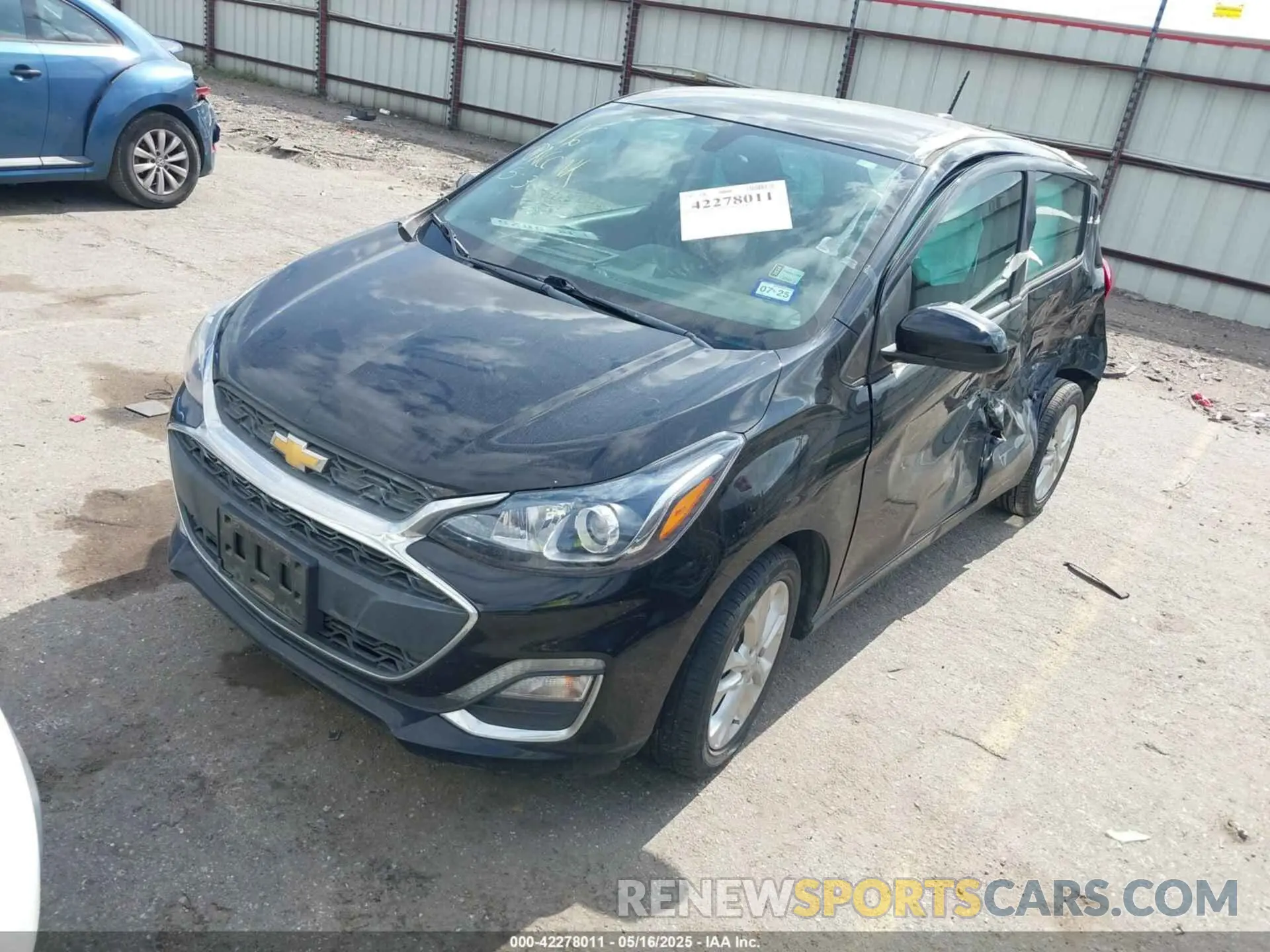 2 Photograph of a damaged car KL8CD6SA1NC018760 CHEVROLET SPARK 2022