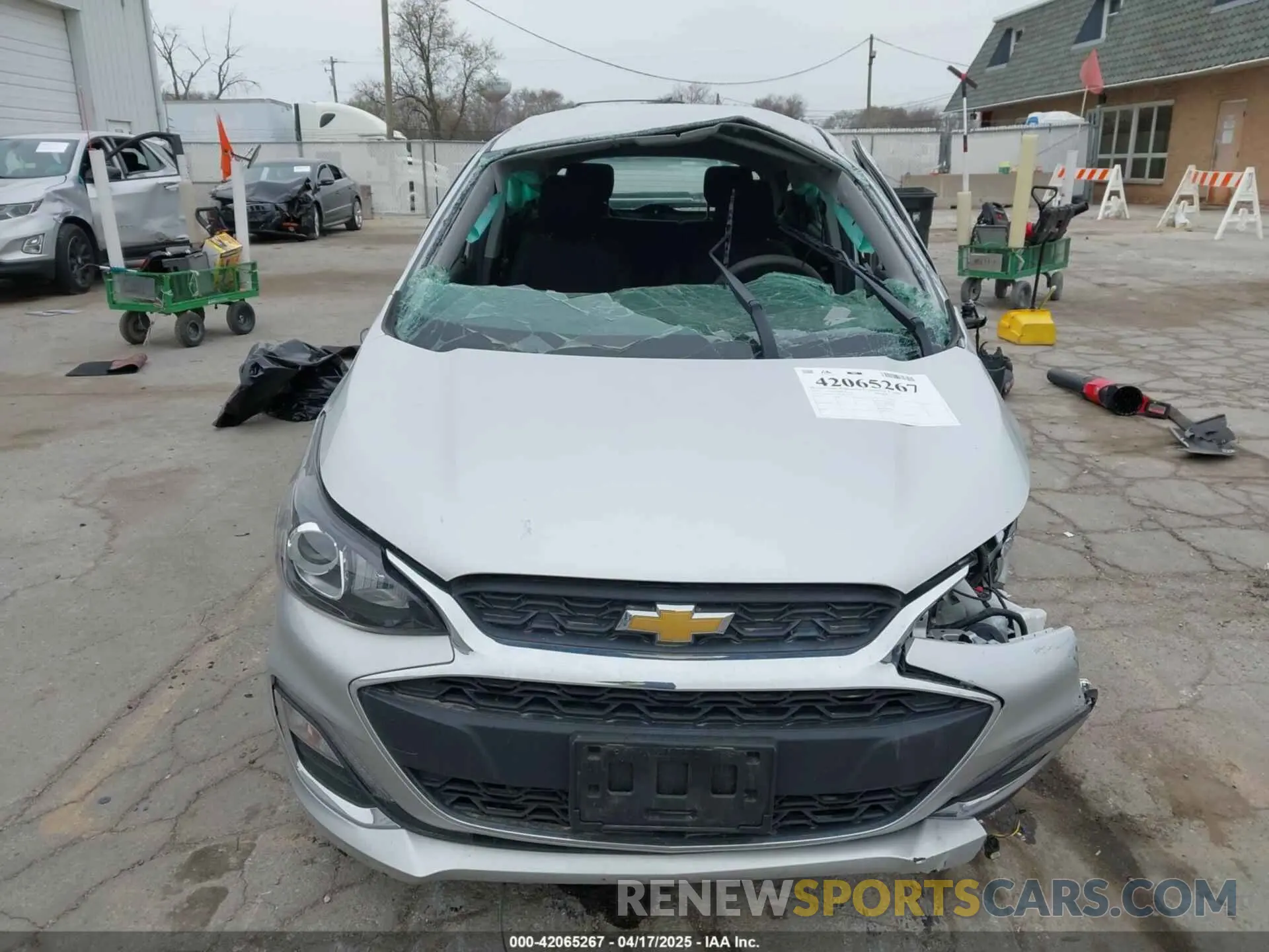 13 Photograph of a damaged car KL8CD6SA1NC021917 CHEVROLET SPARK 2022