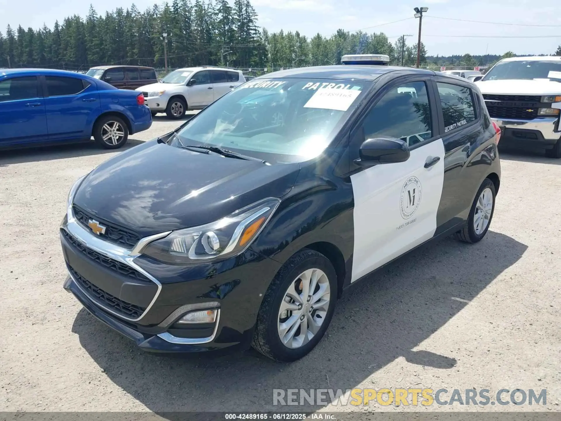 2 Photograph of a damaged car KL8CD6SA2NC035731 CHEVROLET SPARK 2022