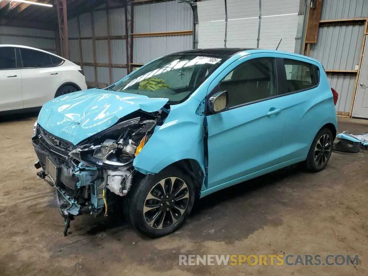 1 Photograph of a damaged car KL8CD6SA3NC005895 CHEVROLET SPARK 2022
