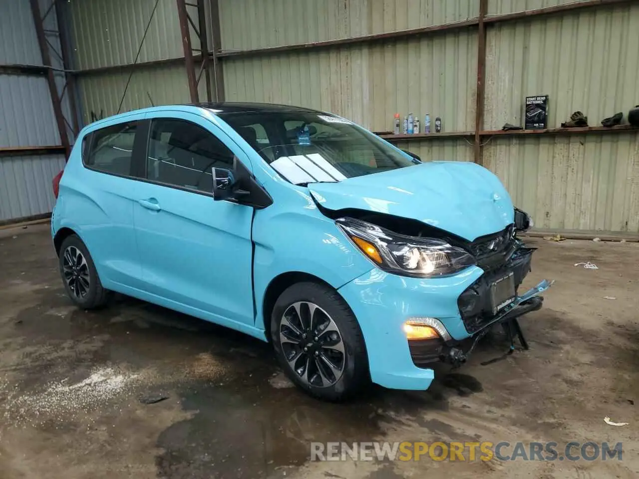 4 Photograph of a damaged car KL8CD6SA3NC005895 CHEVROLET SPARK 2022