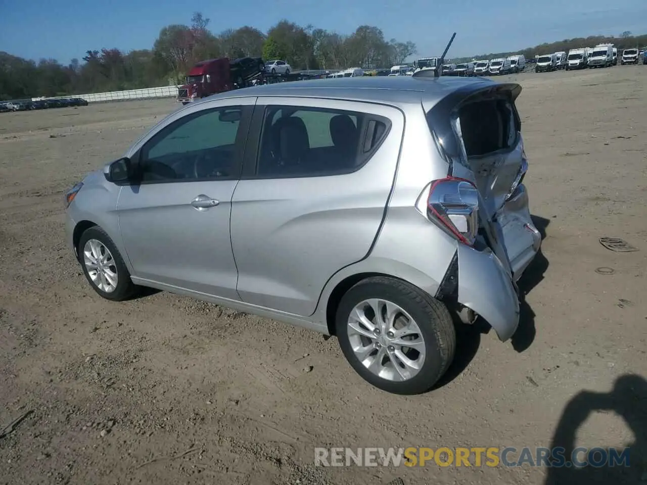 2 Photograph of a damaged car KL8CD6SA3NC018551 CHEVROLET SPARK 2022