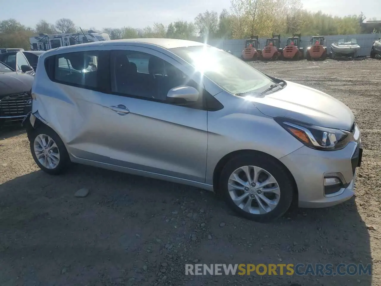 4 Photograph of a damaged car KL8CD6SA3NC018551 CHEVROLET SPARK 2022