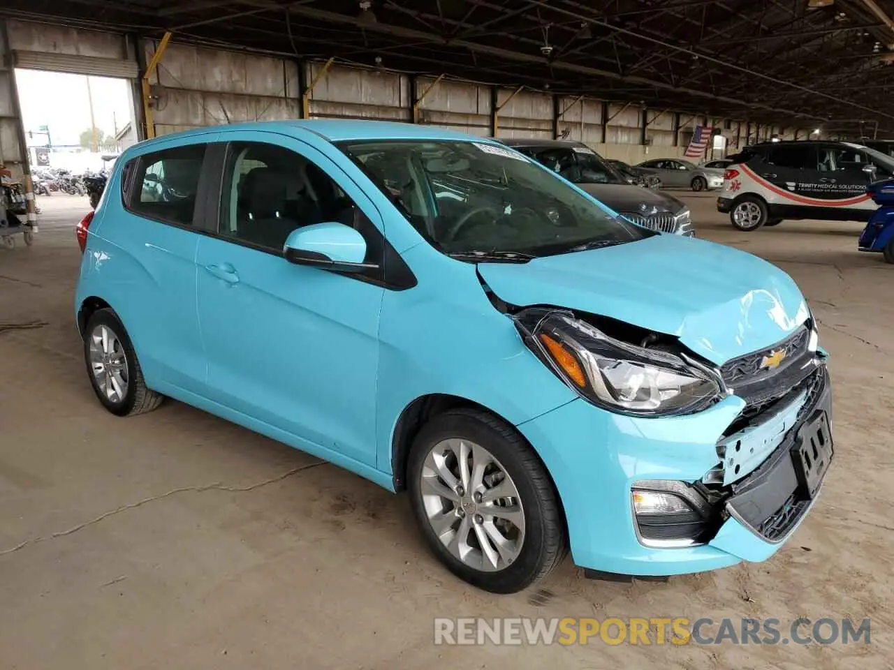 4 Photograph of a damaged car KL8CD6SA3NC026844 CHEVROLET SPARK 2022