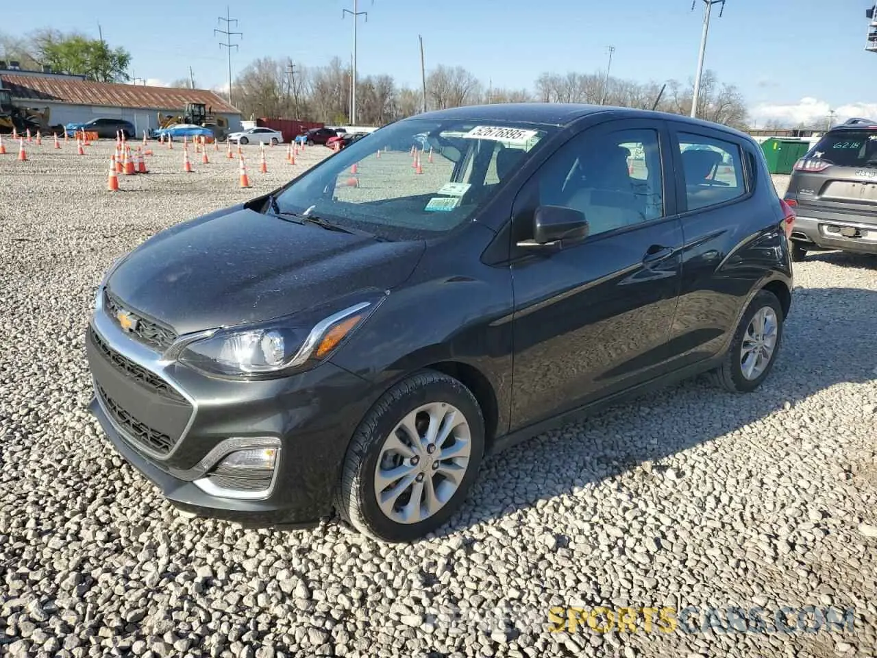 1 Photograph of a damaged car KL8CD6SA3NC035530 CHEVROLET SPARK 2022