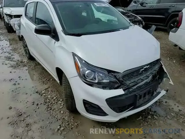 11 Photograph of a damaged car KL8CD6SA4NC021765 CHEVROLET SPARK 2022