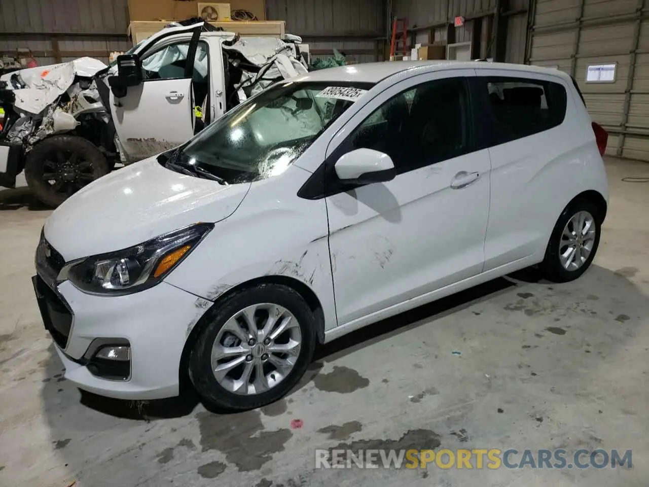 1 Photograph of a damaged car KL8CD6SA5NC019104 CHEVROLET SPARK 2022