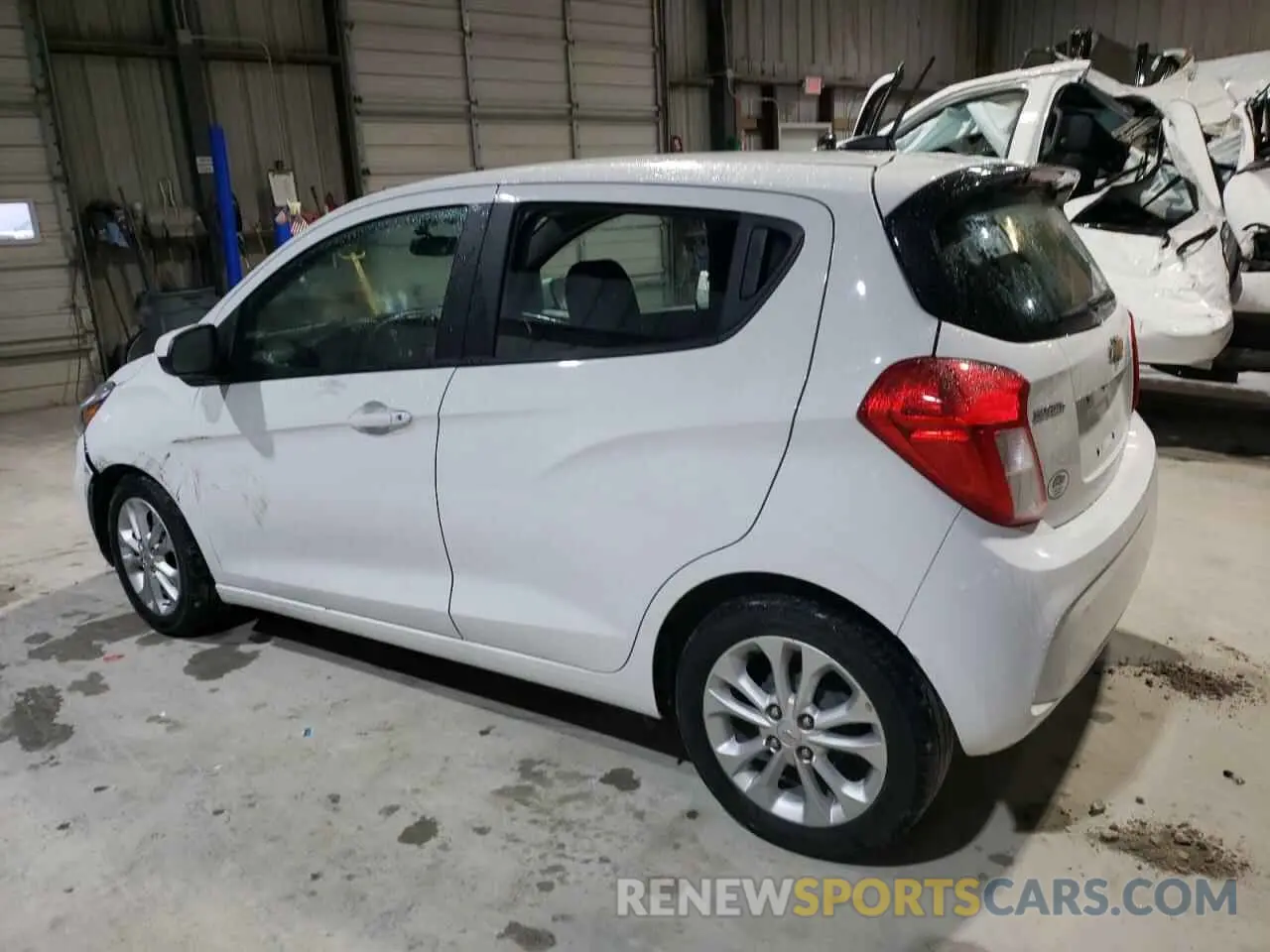 2 Photograph of a damaged car KL8CD6SA5NC019104 CHEVROLET SPARK 2022