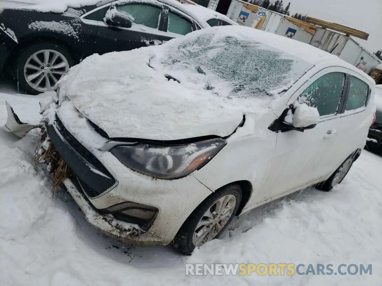 1 Photograph of a damaged car KL8CD6SA5NC023587 CHEVROLET SPARK 2022