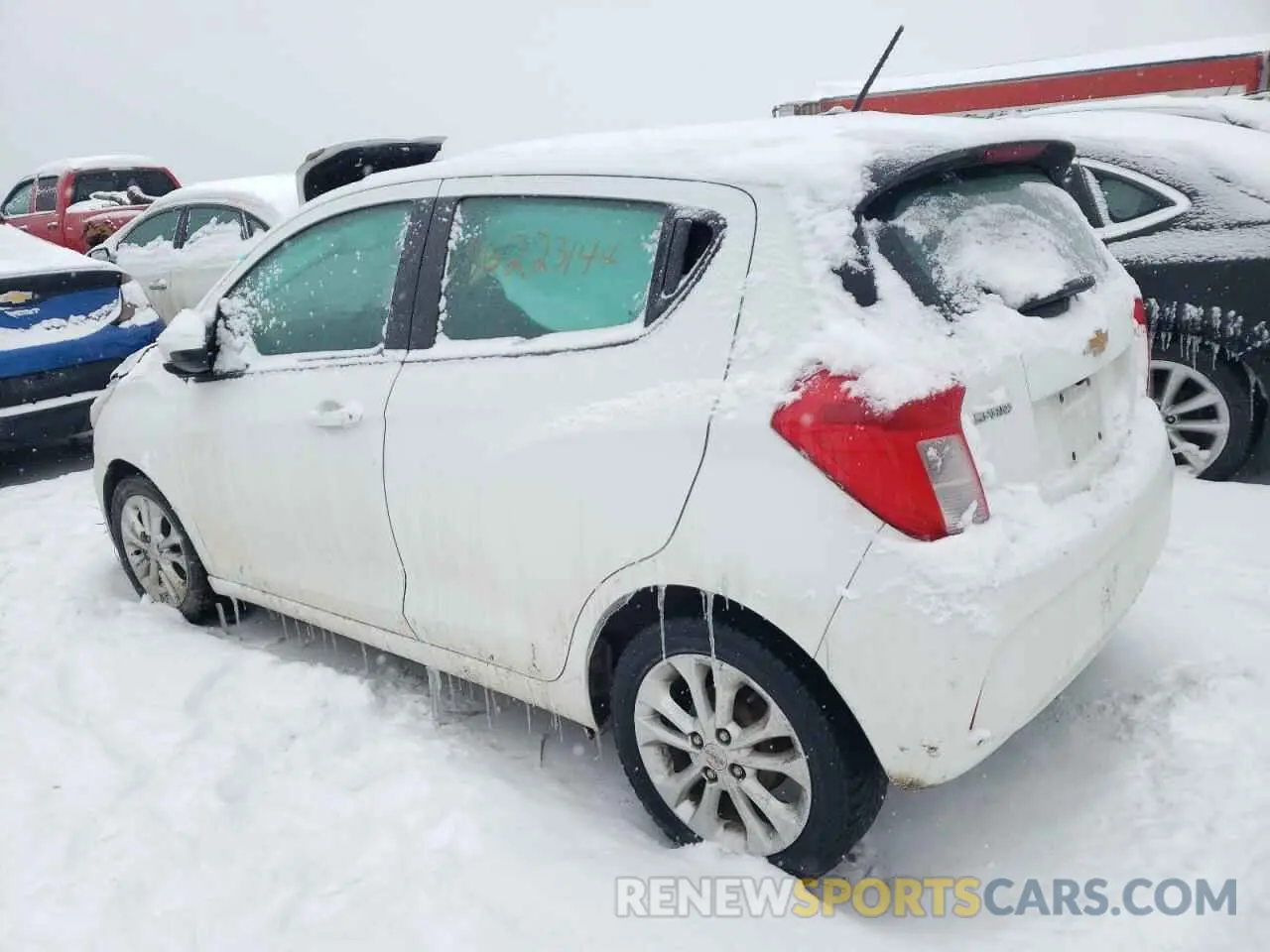 2 Photograph of a damaged car KL8CD6SA5NC023587 CHEVROLET SPARK 2022